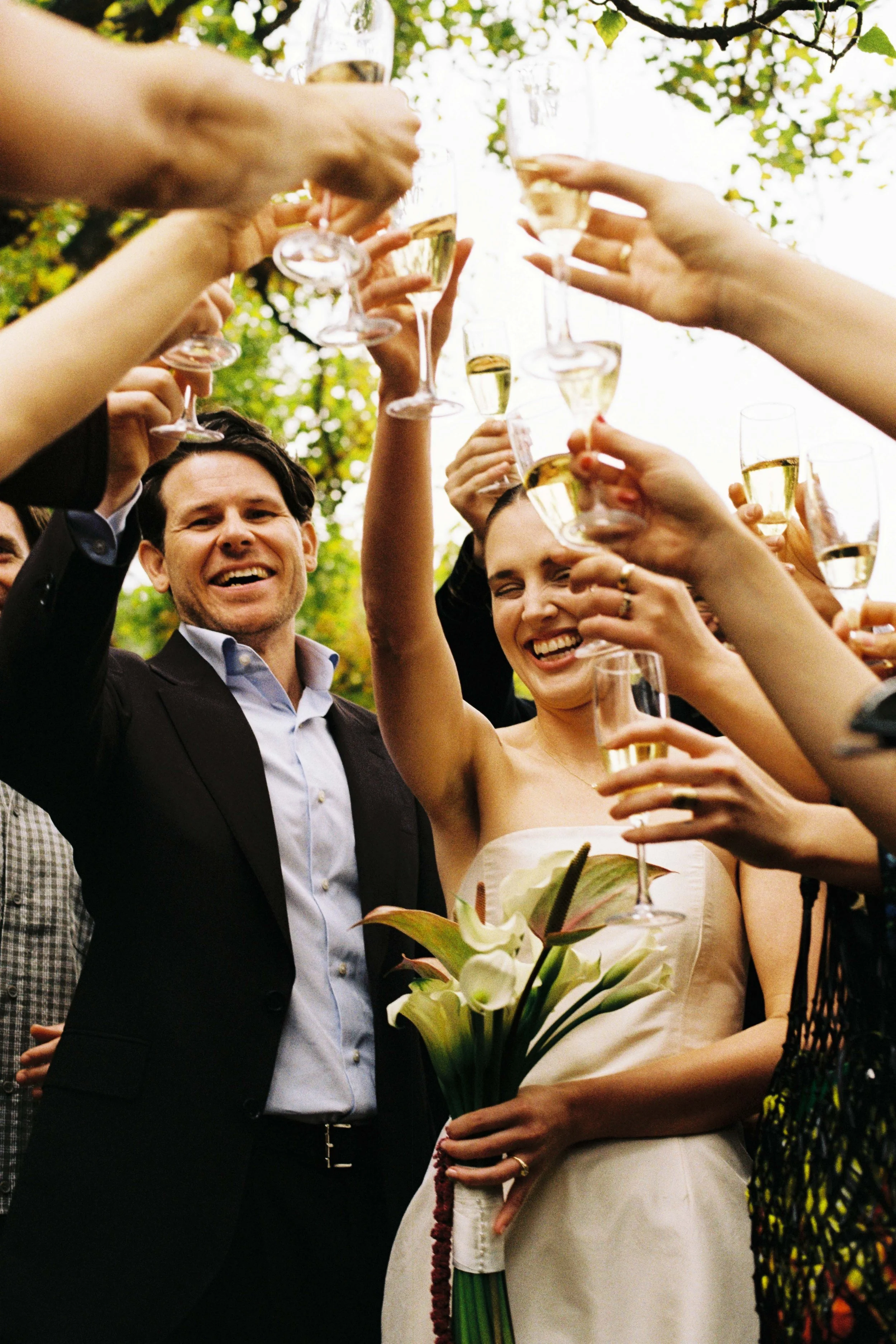 Melbourne weddings on film, fitzroy gardens