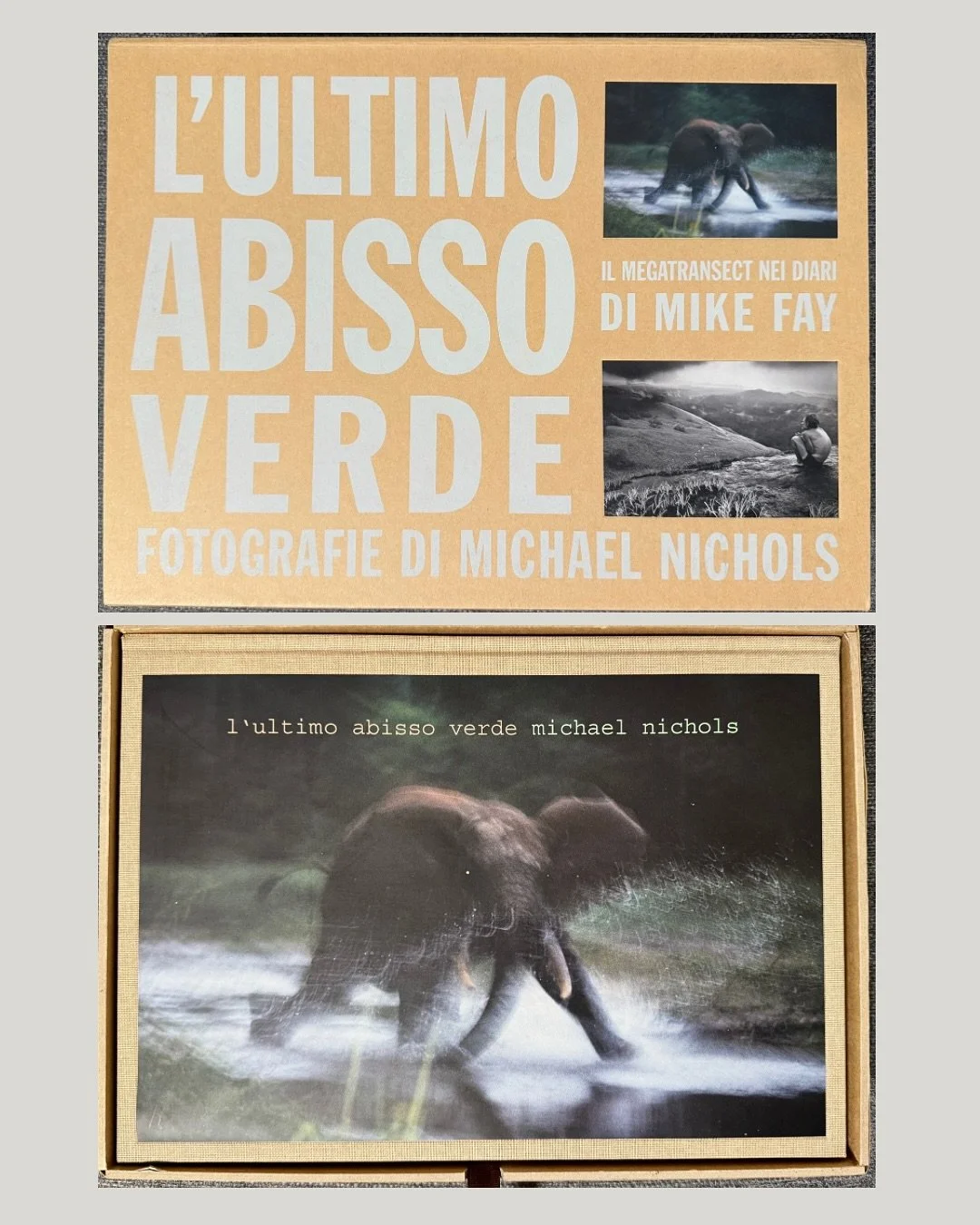 I miei libri fotografici, oggi: autore MICHAEL NICHOLS titolo L&rsquo;ULTIMO ABISSO VERDE - National Geographic #mybooks #myphotobook
