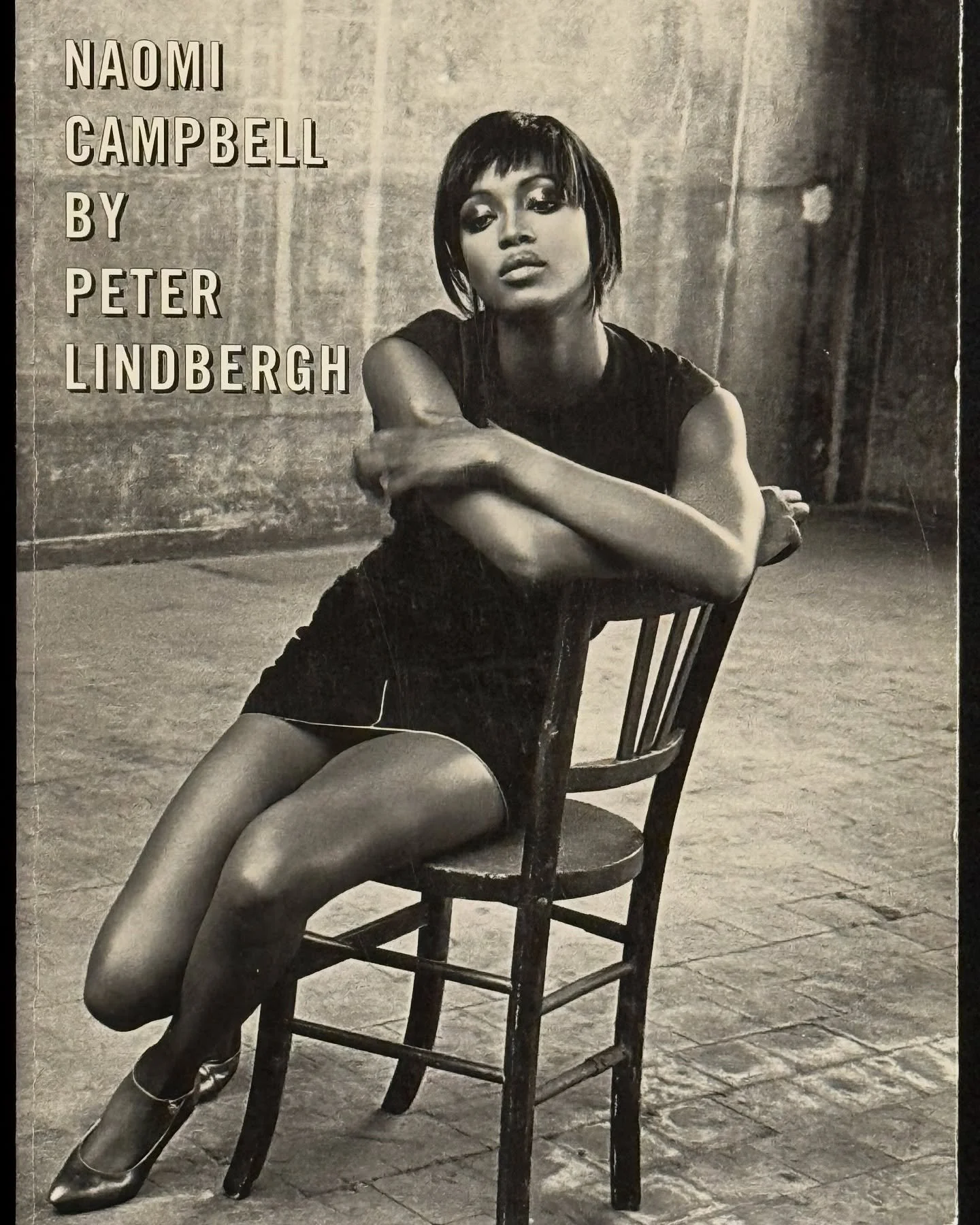 I miei libri fotografici, oggi: autore PETER LINDBERGH titolo NAOMI CAMPBELL #mybooks #myphotobook