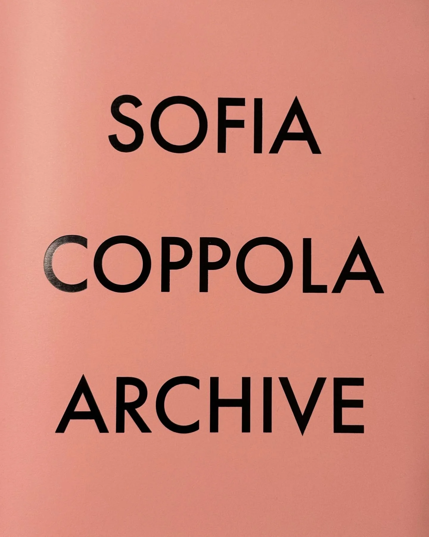 I miei libri fotografici, oggi: autore SOFIA COPPOLA titolo SOFIA COPPOLA ARCHIVE - #mybooks #myphotobook