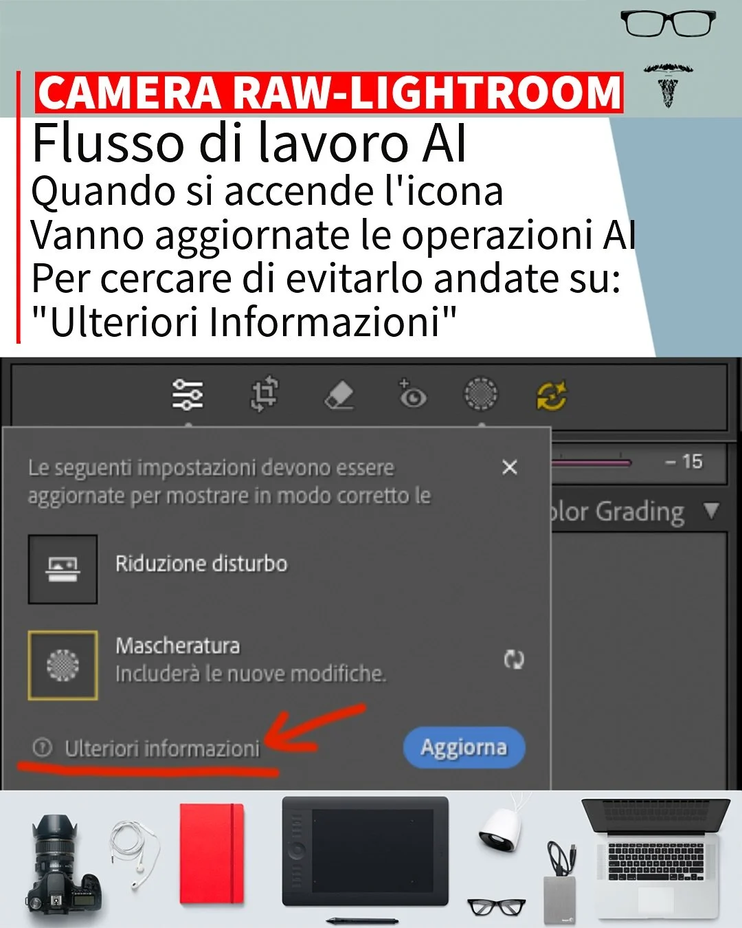Dopo la storia ho avuto diverse richieste quindi faccio un post in modo che rimanga a disposizione questa utile risorsa. 😜 #adobe #cameraraw #lightroom