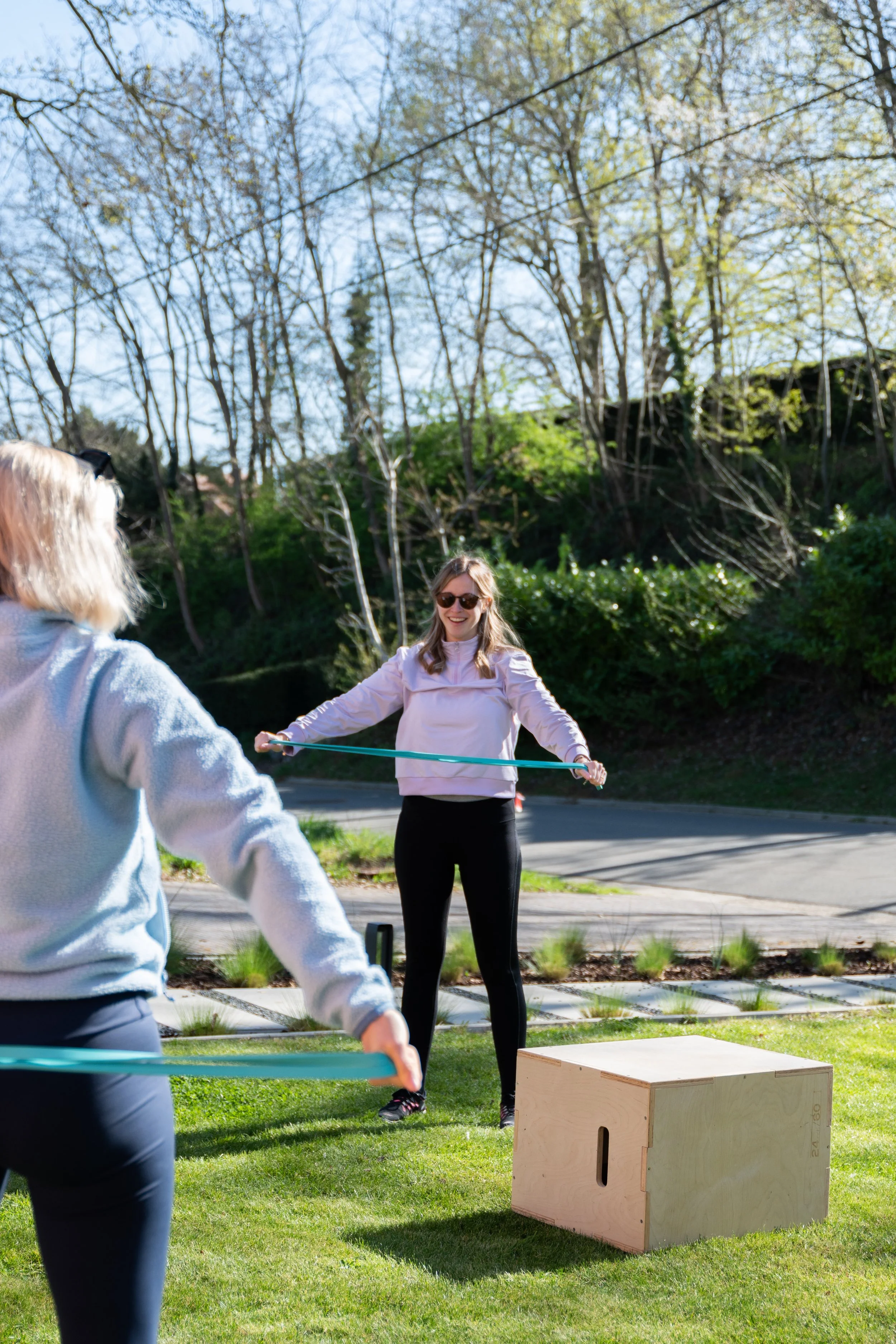 Mama's tijdens de looptraining van de Mama ReRun