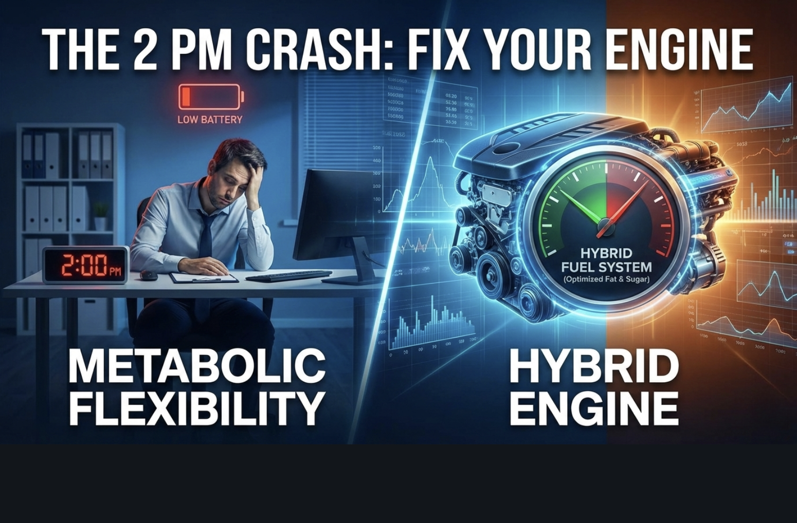 Why You Crash at 2 PM: The Science of Metabolic Flexibility