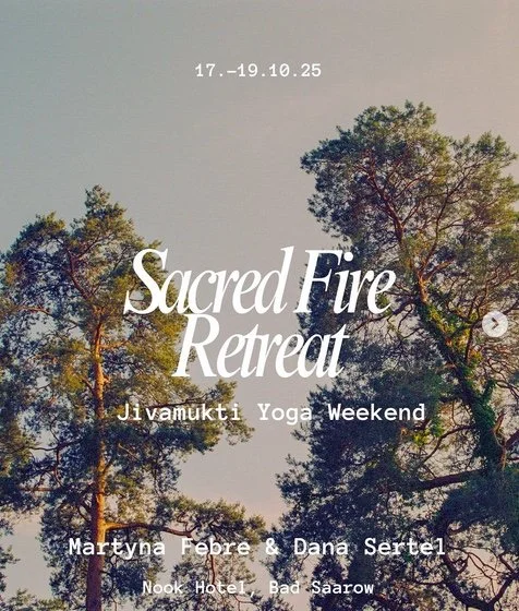 Sacred Fire - Jivamukti Yoga Retreat with Dana Sertel
