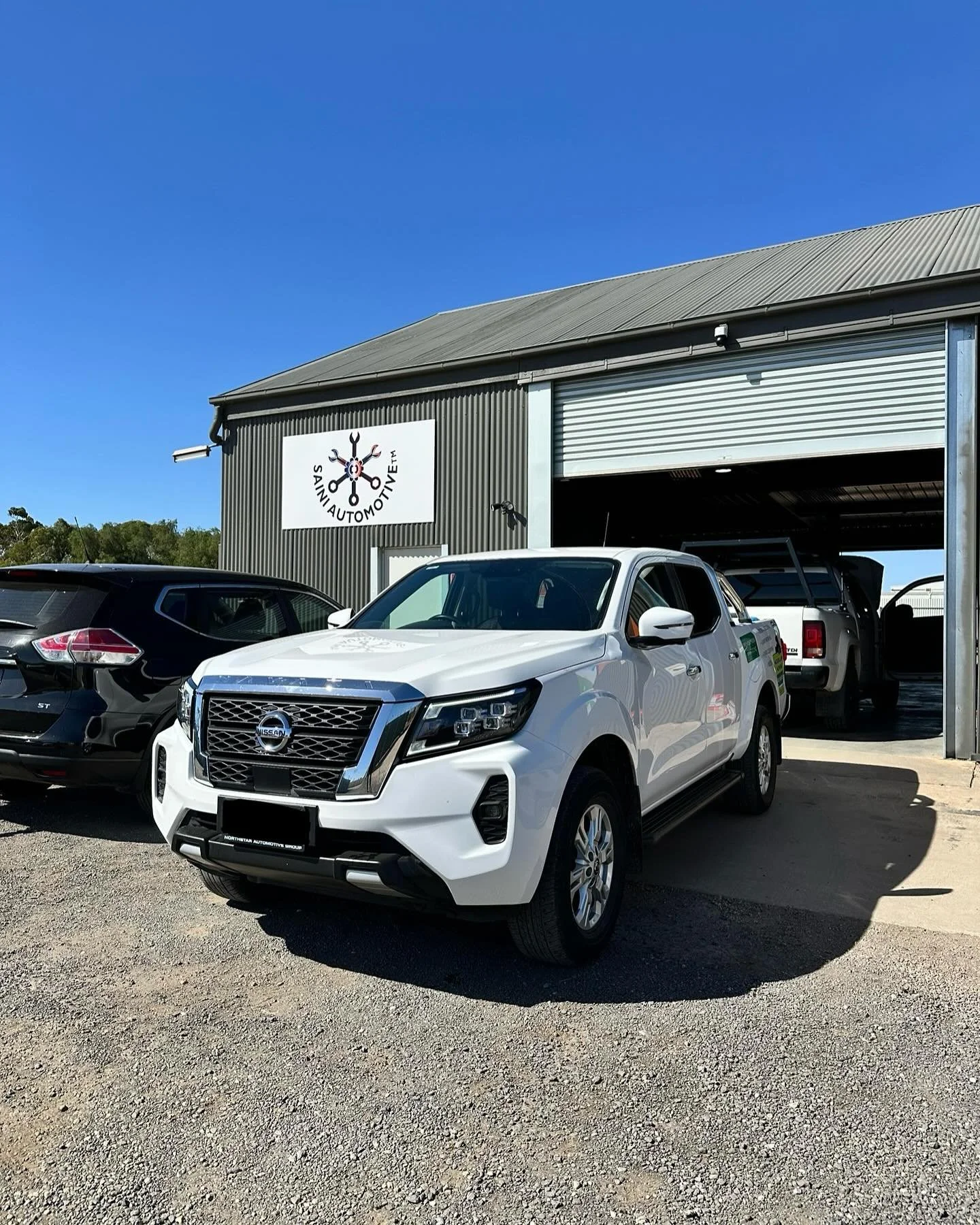 New Nissan Navara in a service! 
- Oil &amp; oil filter changed ✅ 
- Cabin &amp; Air filter changed ✅ 
- Fuel filter changed ✅ 
- Tyre rotation completed ✅