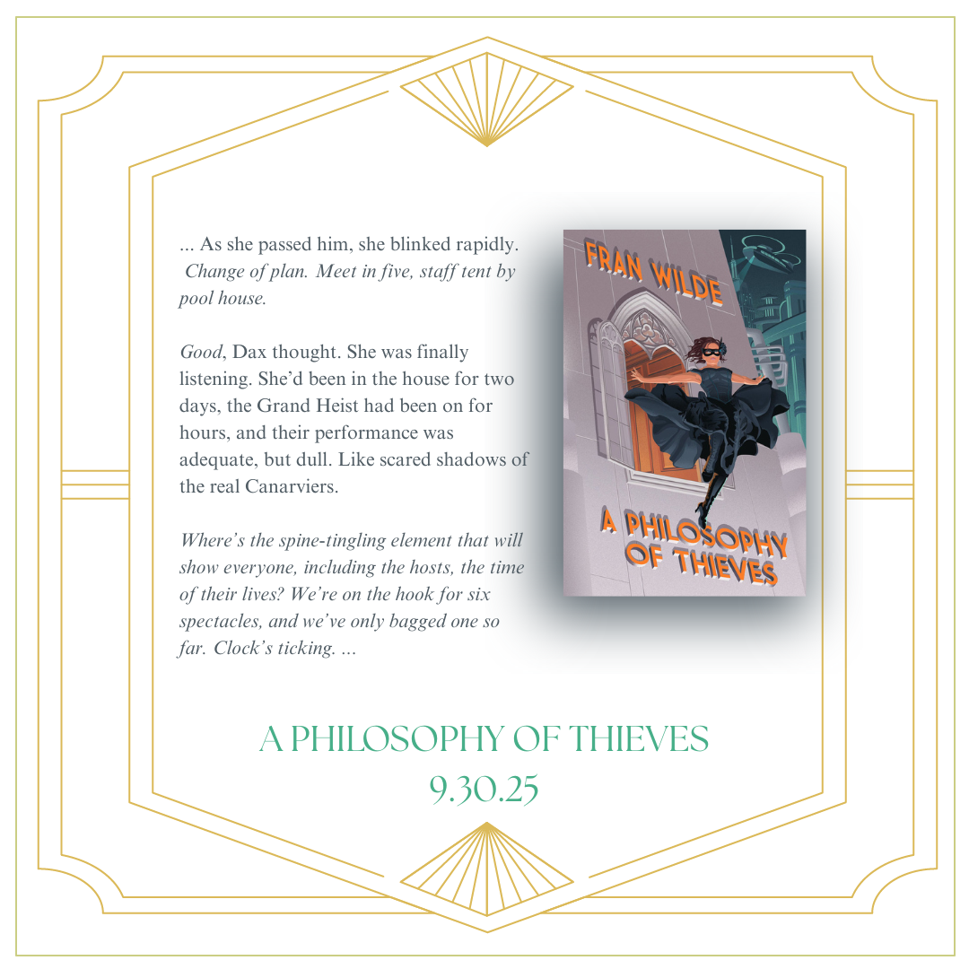 A PHILOSOPHY OF THIEVES at Scrawl Books in Reston!