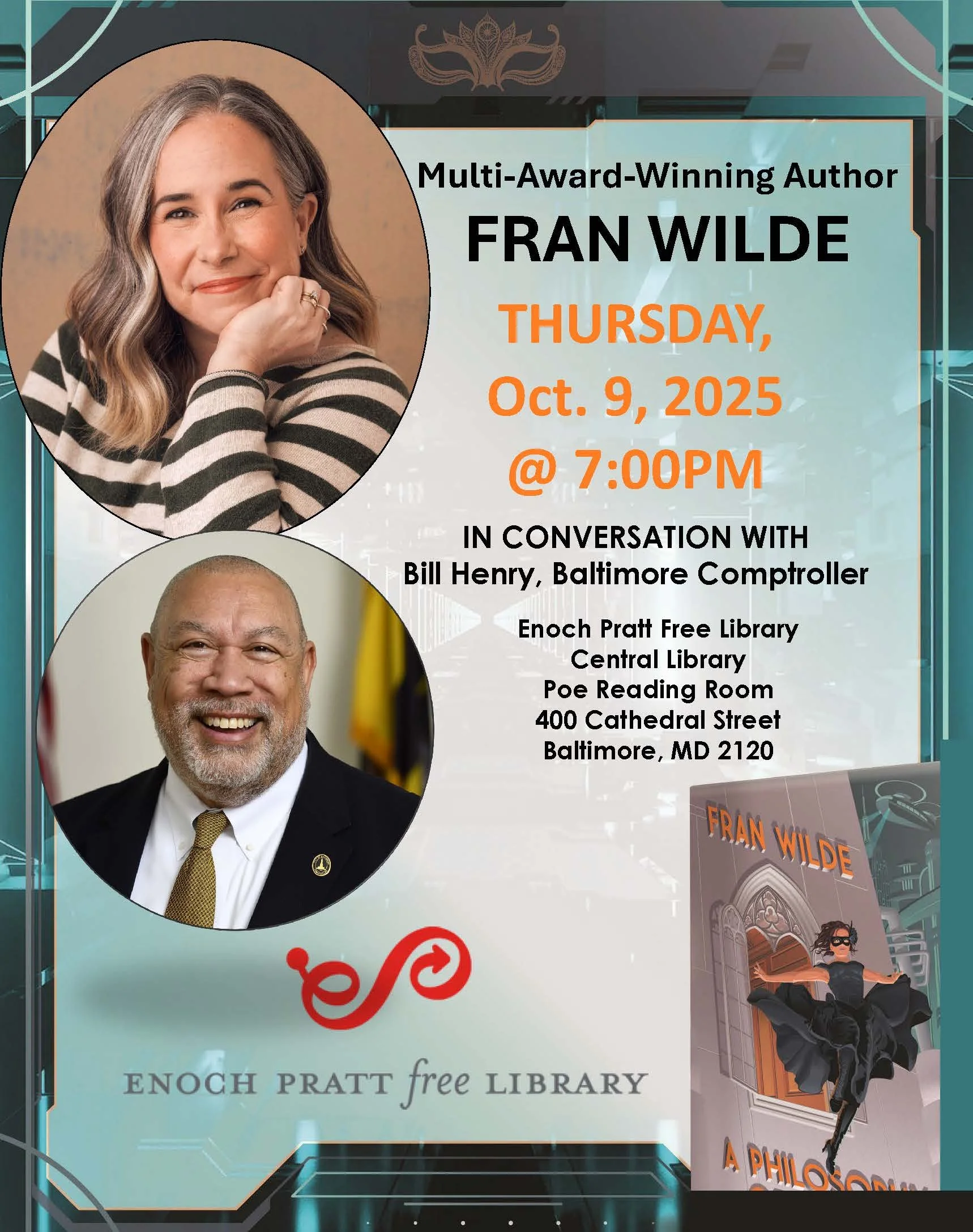 A PHILOSOPHY OF THIEVES at The Enoch Pratt Library!