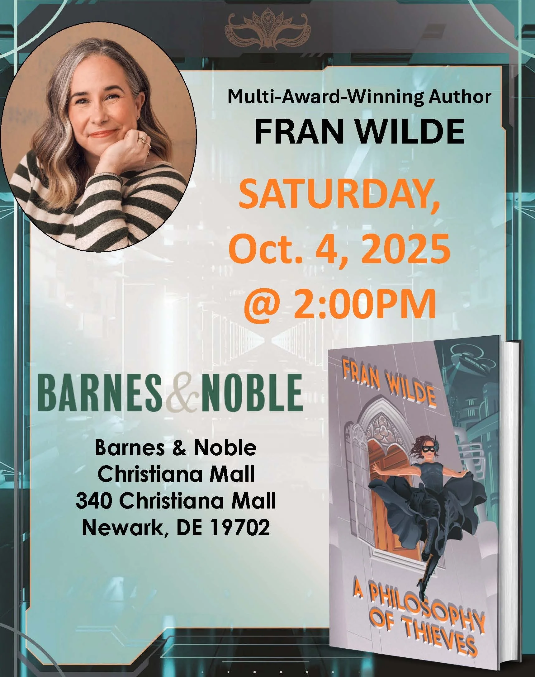 A PHILOSOPHY OF THIEVES at Barnes & Noble Christiana Mall