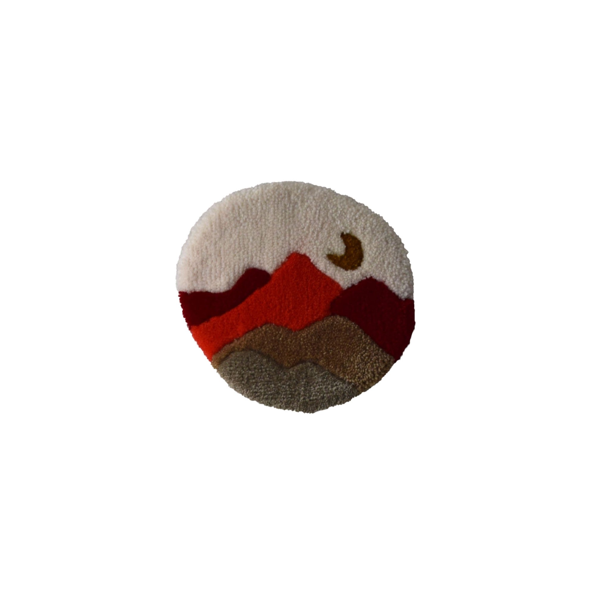 Mini round landscapes #1 €30 30x30cm I SOLD!