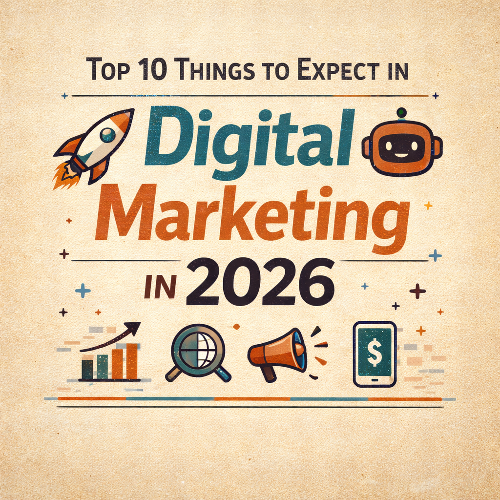 Top 10 Things to Expect in Digital Marketing in 2026