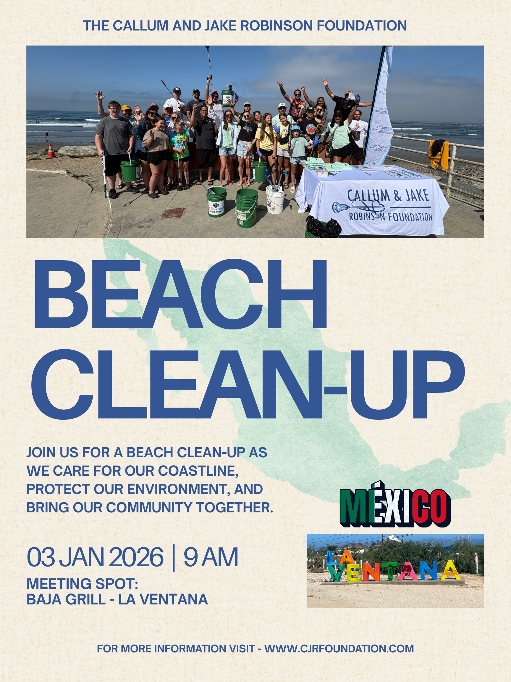 Mexico Beach Clean Up - La Ventana, B.C.S.
