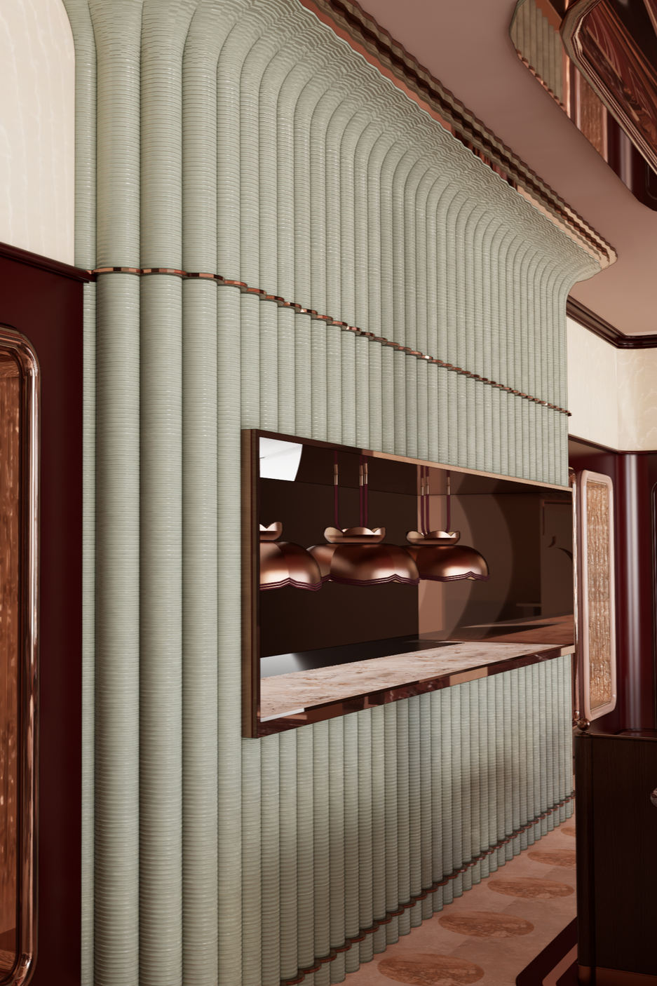 Heiress Restaurant Interior