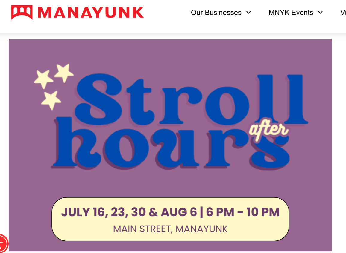 Manayunk Stroll After Hours