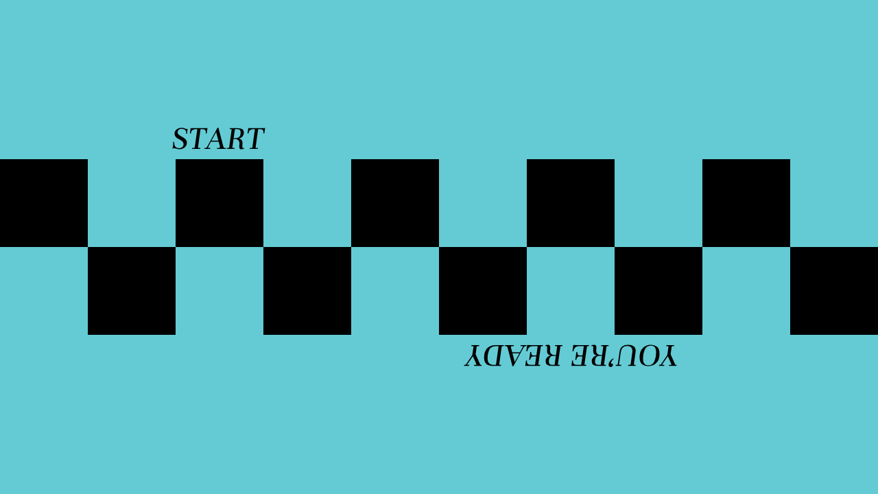 Start before you’re ready