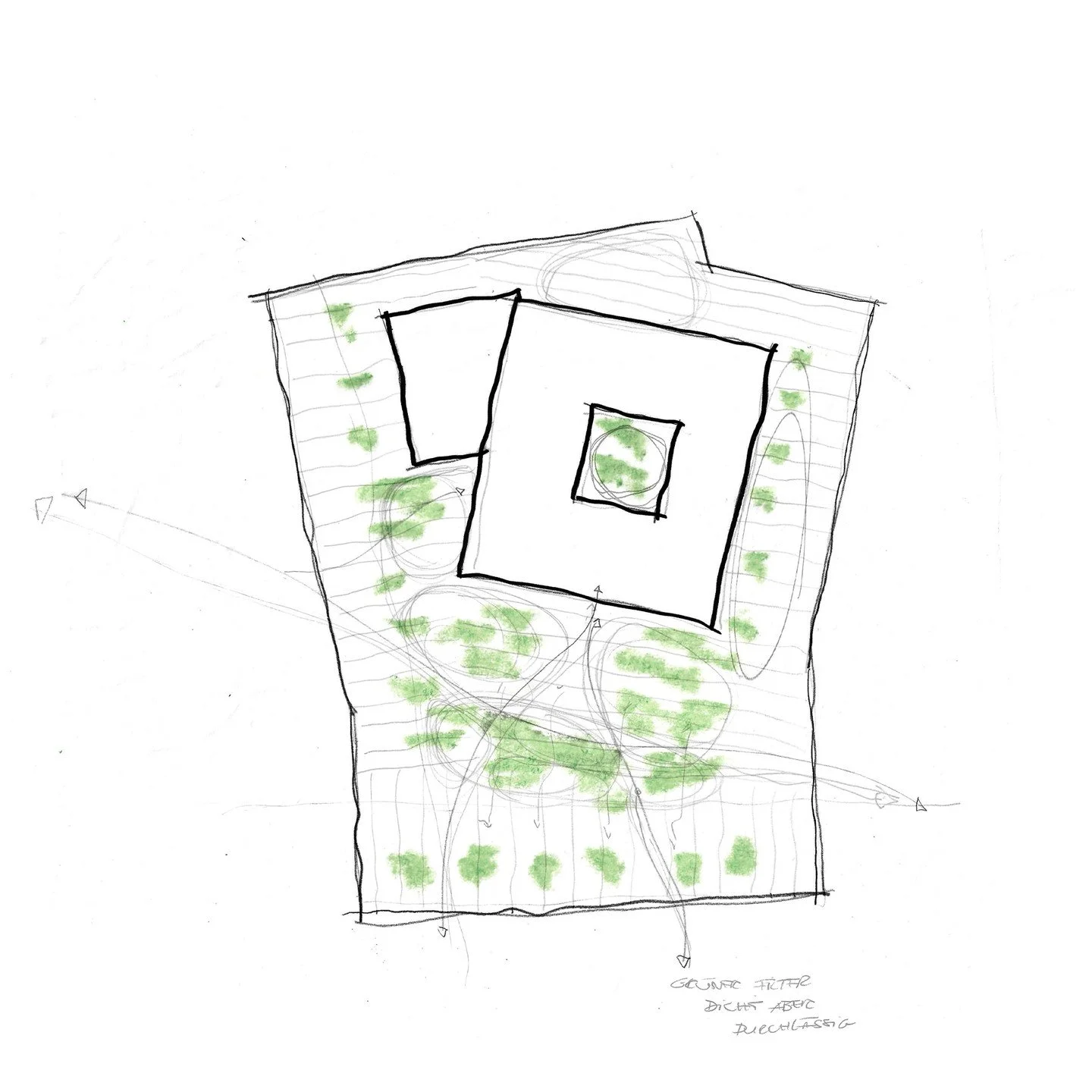 Stadthaus Romanshorn &ndash; Switzerland &ndash; Competition Entry

In collaboration with @studiokomaba we've developed a concept for a new civic center and public plaza in Romanshorn on Lake Constance.
Our design unifies a series of previously disco
