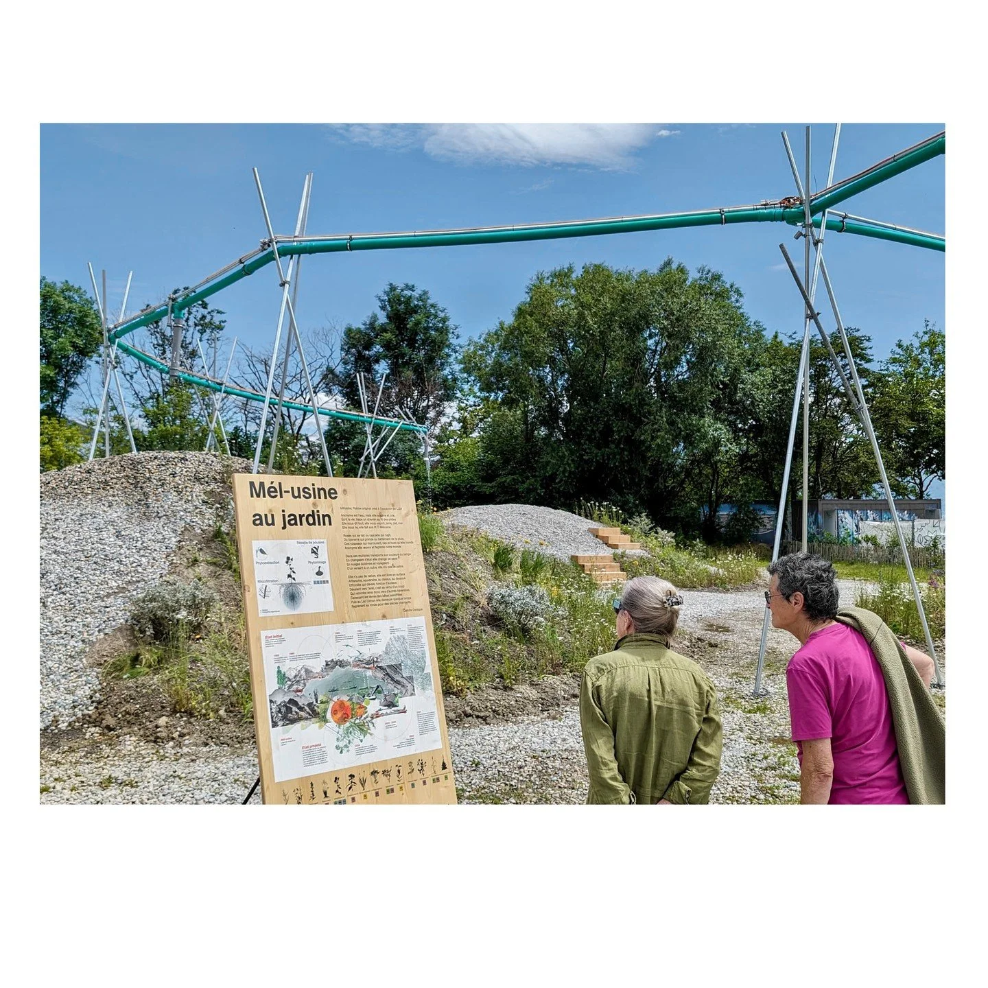 M&eacute;l-usine au jardin &ndash; LJ24 Festival, Lausanne, Switzerland &ndash; Performative Landscapes

The temporary landscape installation "M&eacute;l-usine au jardin" forms part of Lausanne Jardins, a cultural festival that celebrates l