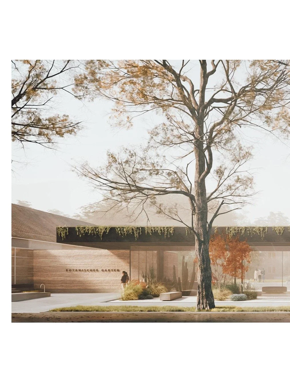 Botanical Garden Linz &ndash; Austria &ndash;Competition Entry

Together with Steinbauer Architektur and Kaltenbacher Architektur we&rsquo;ve developed a new entrance to the Linz Botanical Garden. It serves as a link between the city and the botanica