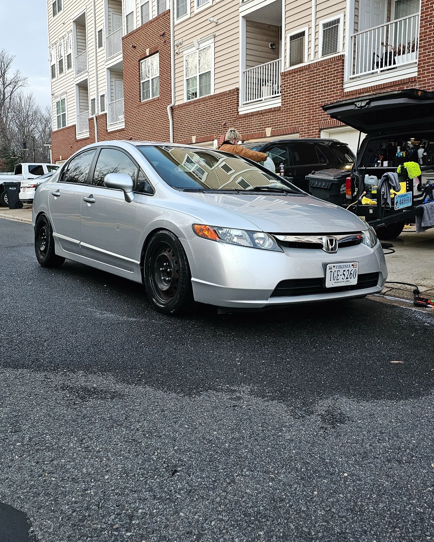 This Civic went from &ldquo;just getting by&rdquo; to &ldquo;turning heads.&rdquo;

We gave it a full interior and exterior makeover &mdash; shampooed the seats, scrubbed every surface, polished the paint, and brought that deep gloss back to life.

W