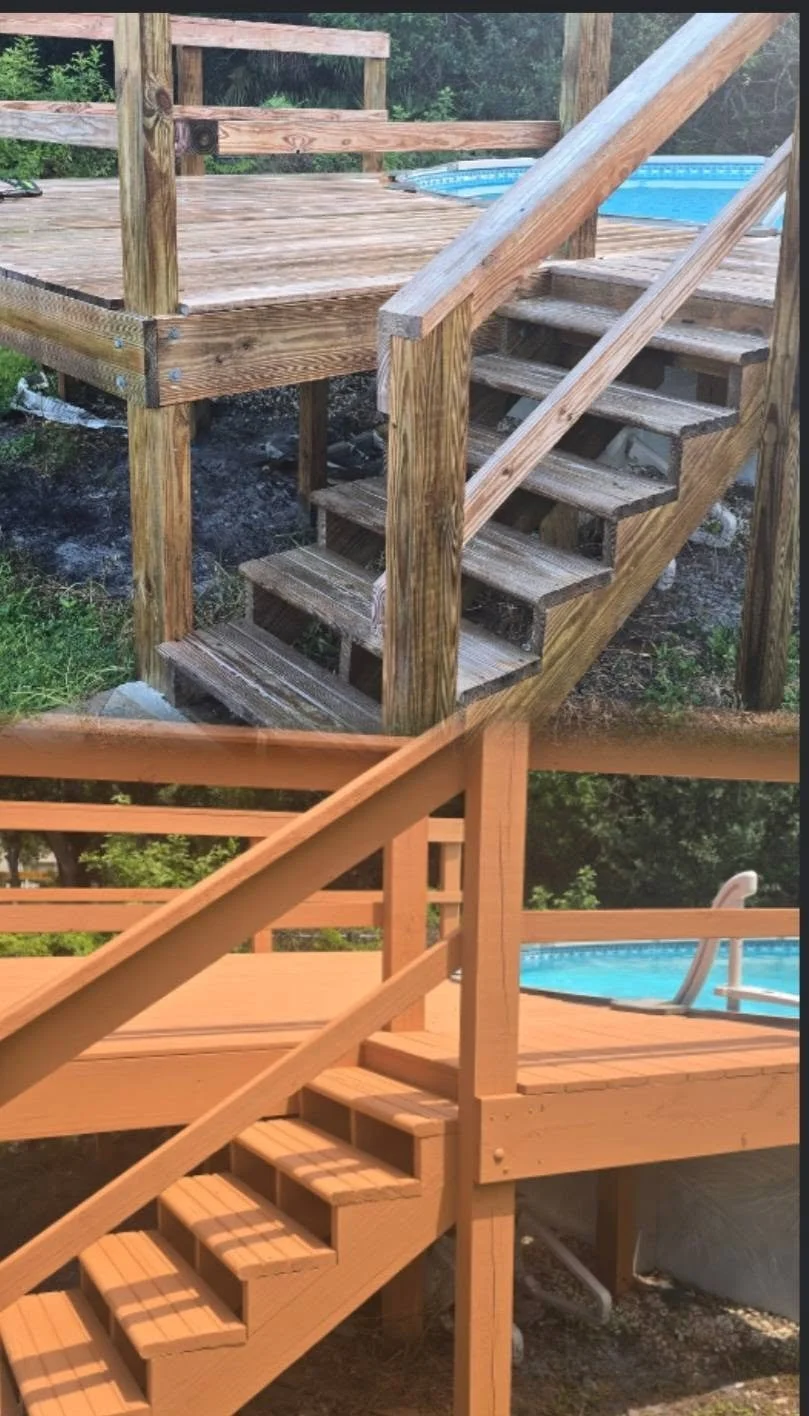 Professional Pool Deck Painting 