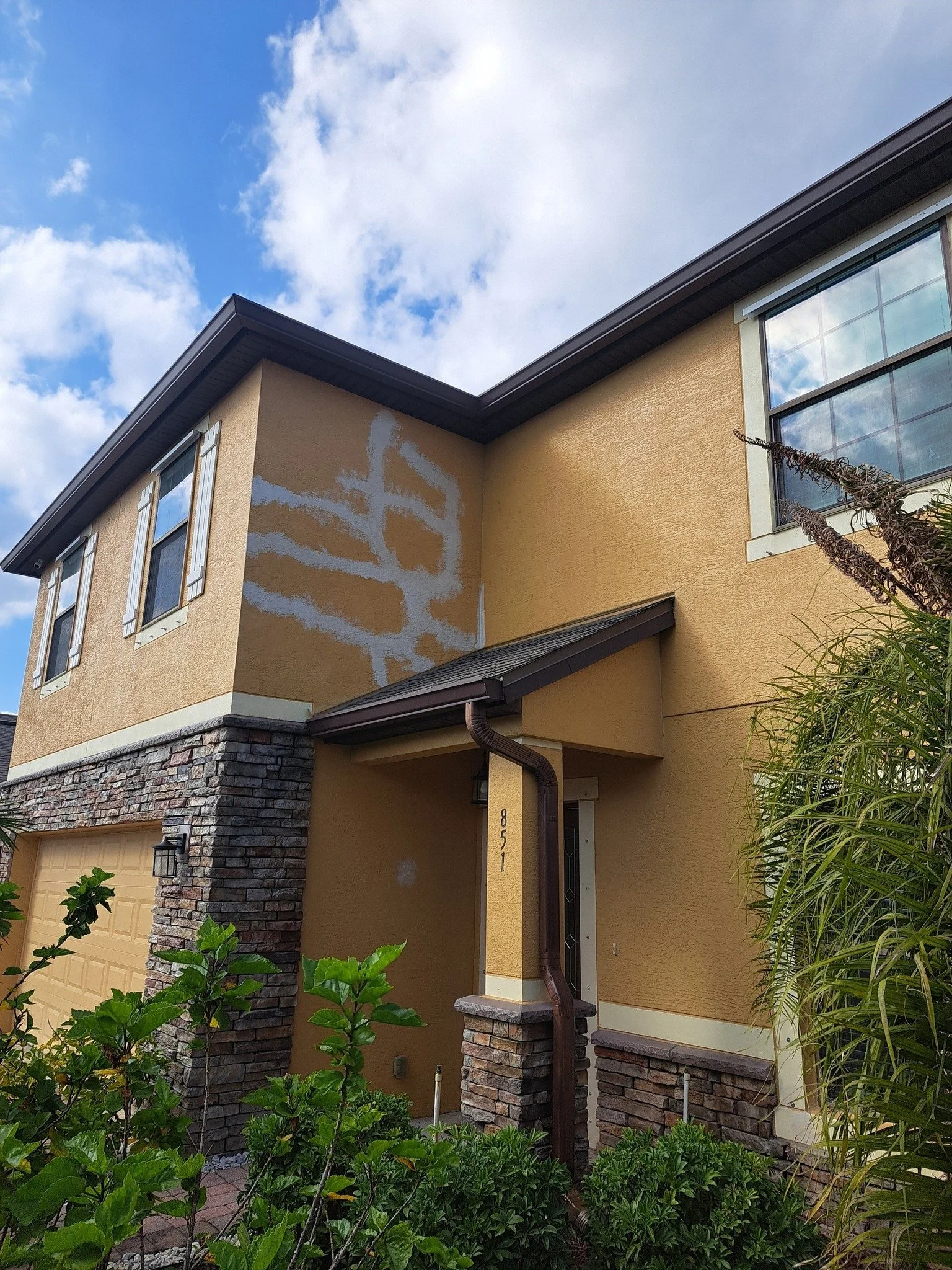 stucco patch and painting palm bay fl.