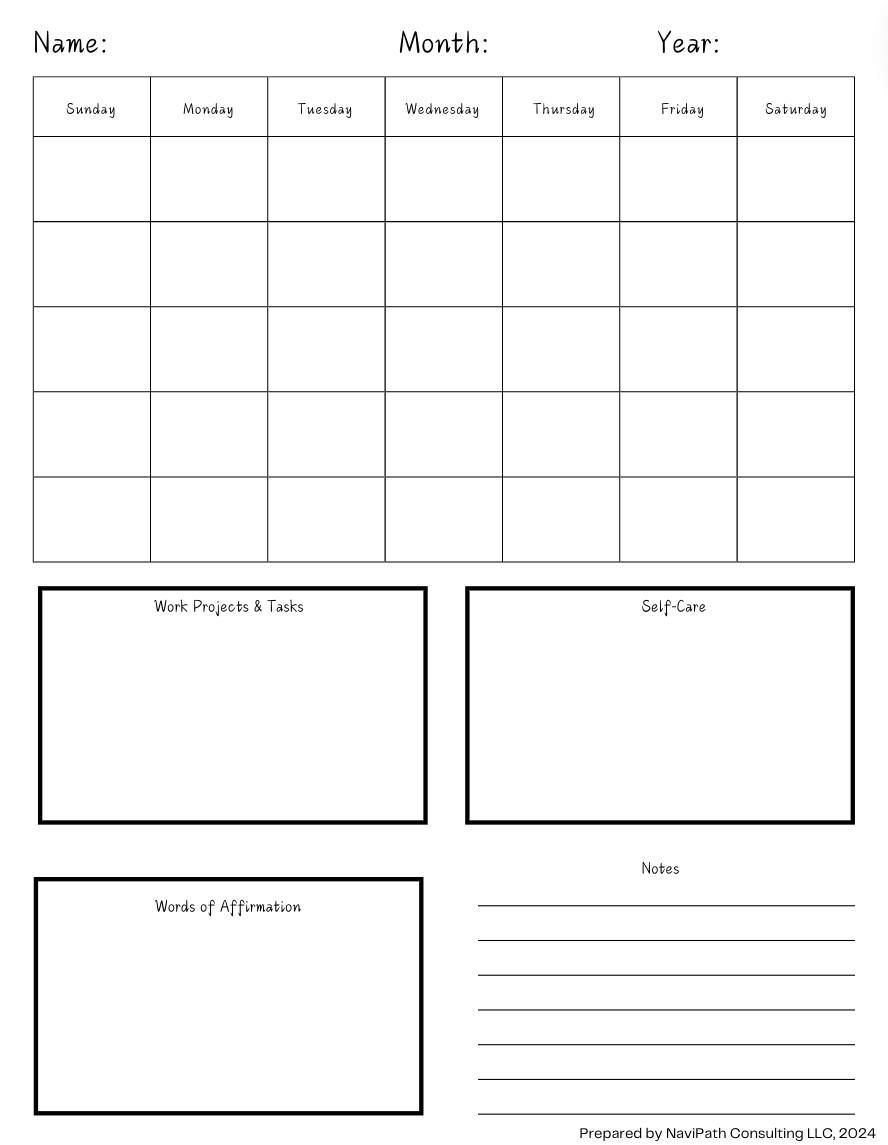 Monthly Planner