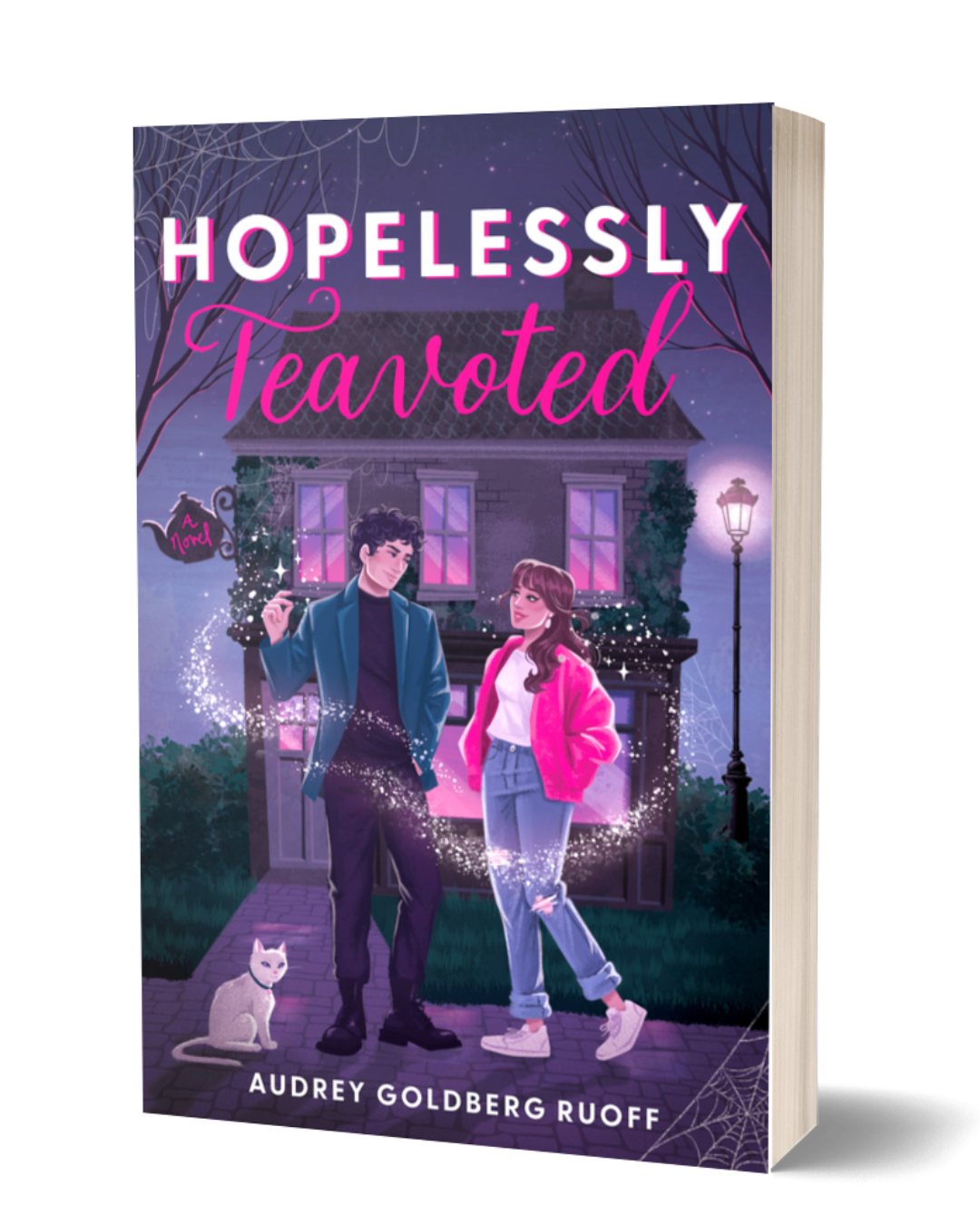 the cover of Hopelessly Teavoted by Audrey Goldberg Ruoff