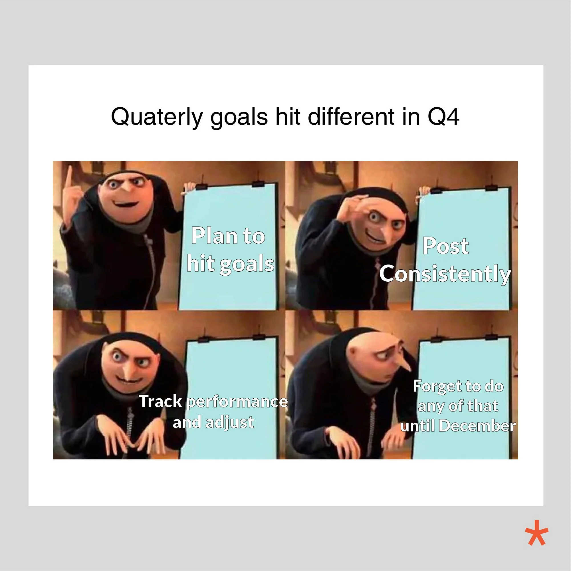 We&rsquo;ve all been Gru. HYPR makes sure your Q4 plans don&rsquo;t fall apart by week 2. ✏️📊