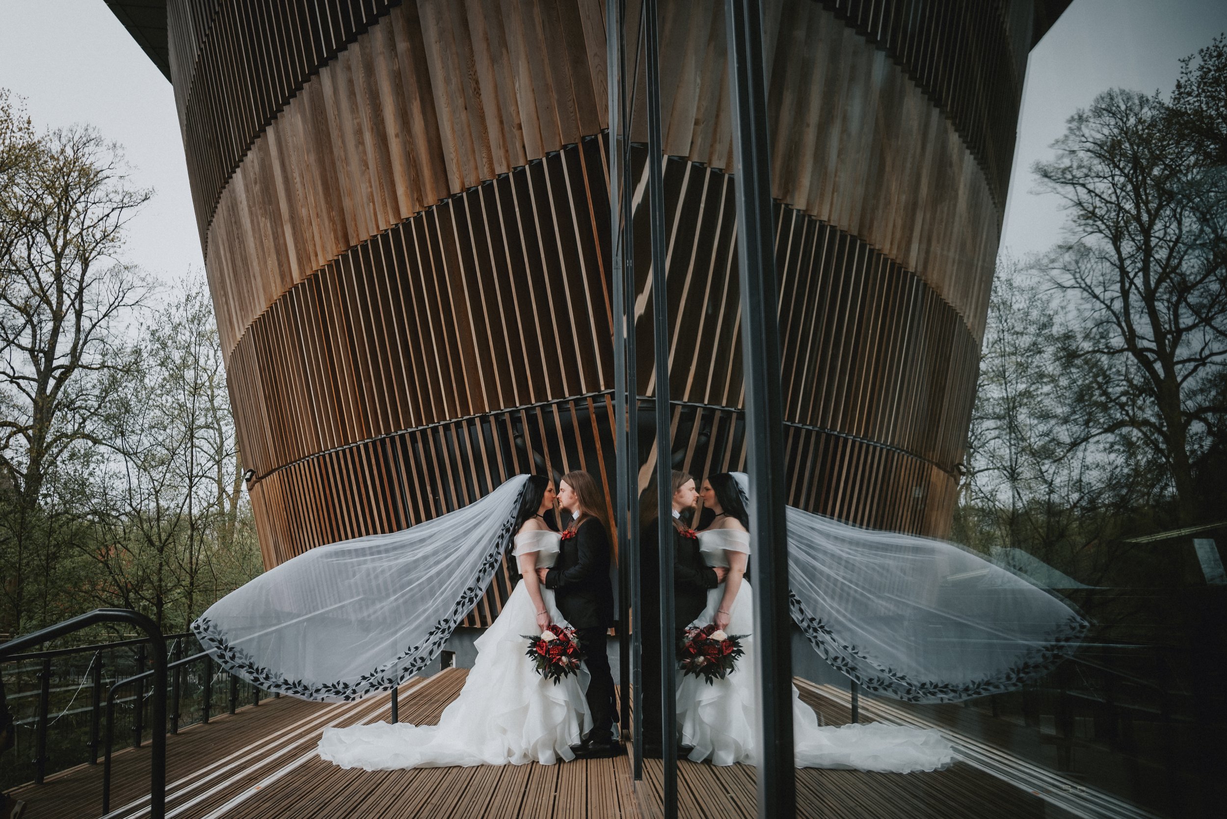 Royal Welsh College of Music &amp; Drama Wedding Photographer | Alyn + Natalie 