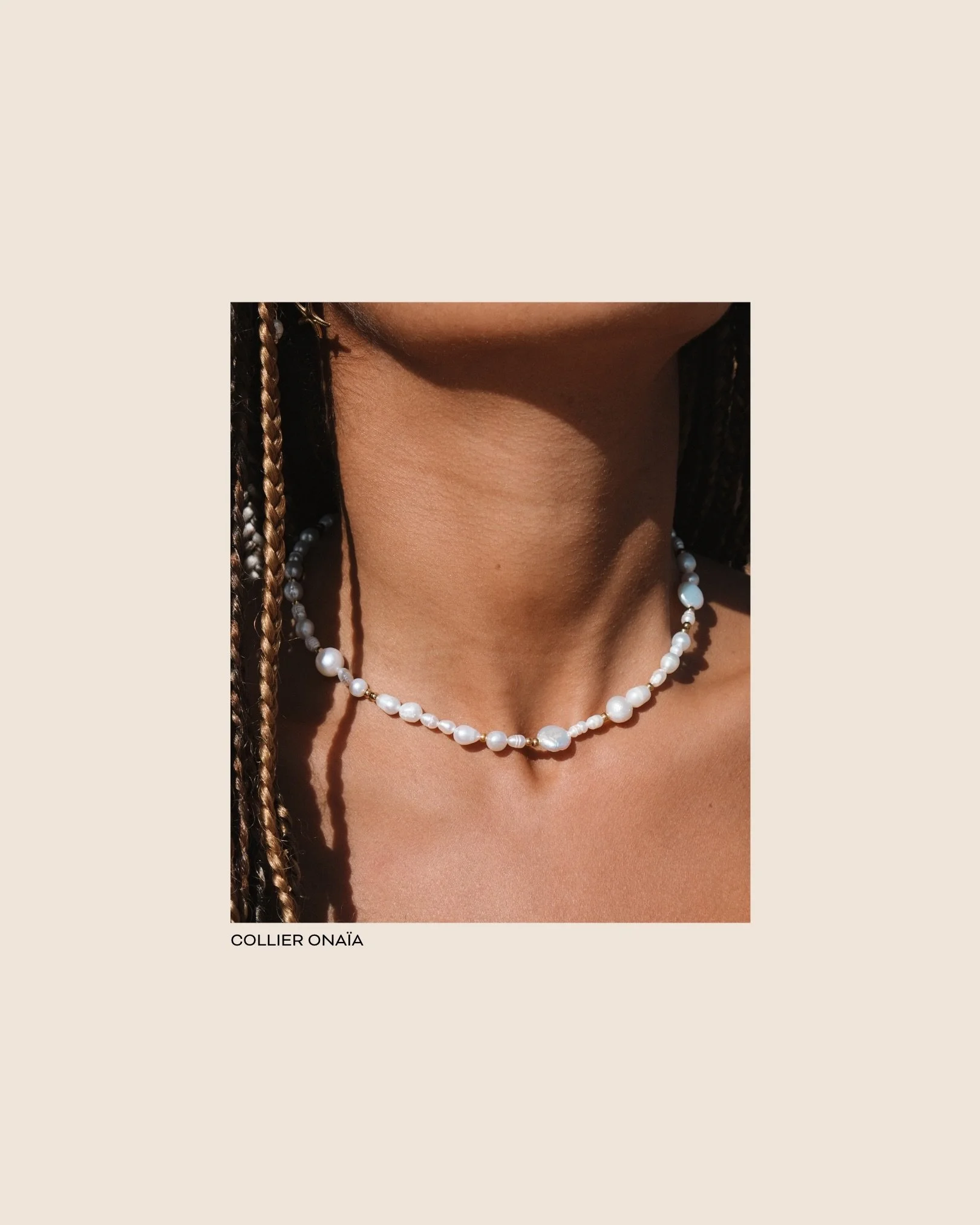 30 degr&eacute;s &agrave; Bordeaux 🌞

Peau bronz&eacute;e, cheveux sal&eacute;s, et on ressort les colliers de perles 🌊✨

Ona&iuml;a, notre essentiel de l&rsquo;&eacute;t&eacute; 🐚