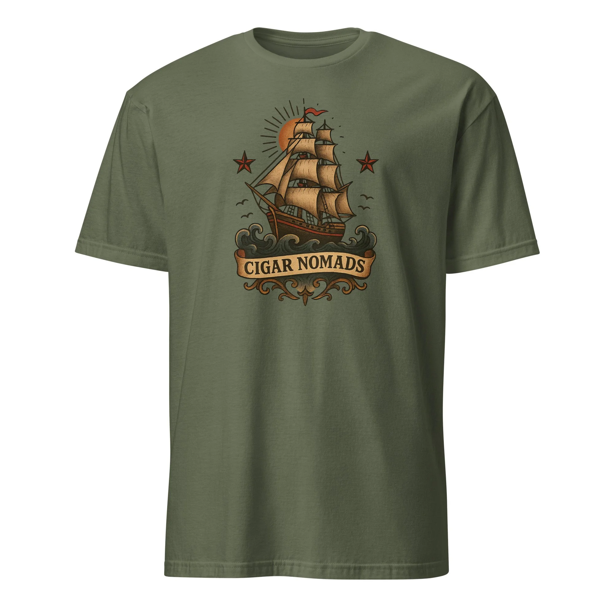 Cigar Nomads Pirate Ship Tee