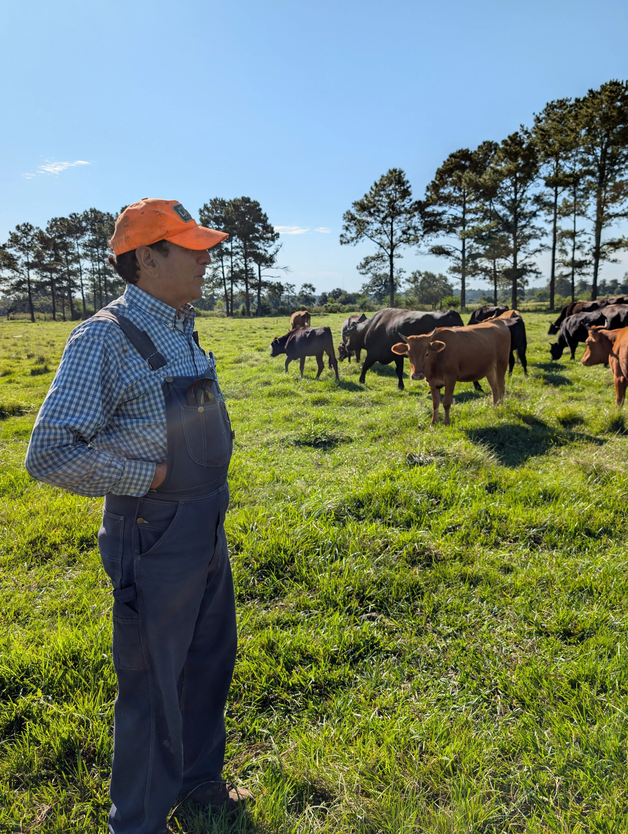 THE MAN WITH 225 ACRES On knowing where your food comes from.