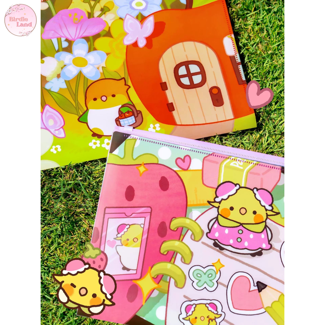 🦜Bird Lover's Multi-Layer Document File
✨ Keep your documents organized and your spirits soaring with this adorable, bird-themed stationery file!

Say goodbye to clutter and hello to efficient storage. Featuring multiple layered pockets, this file o