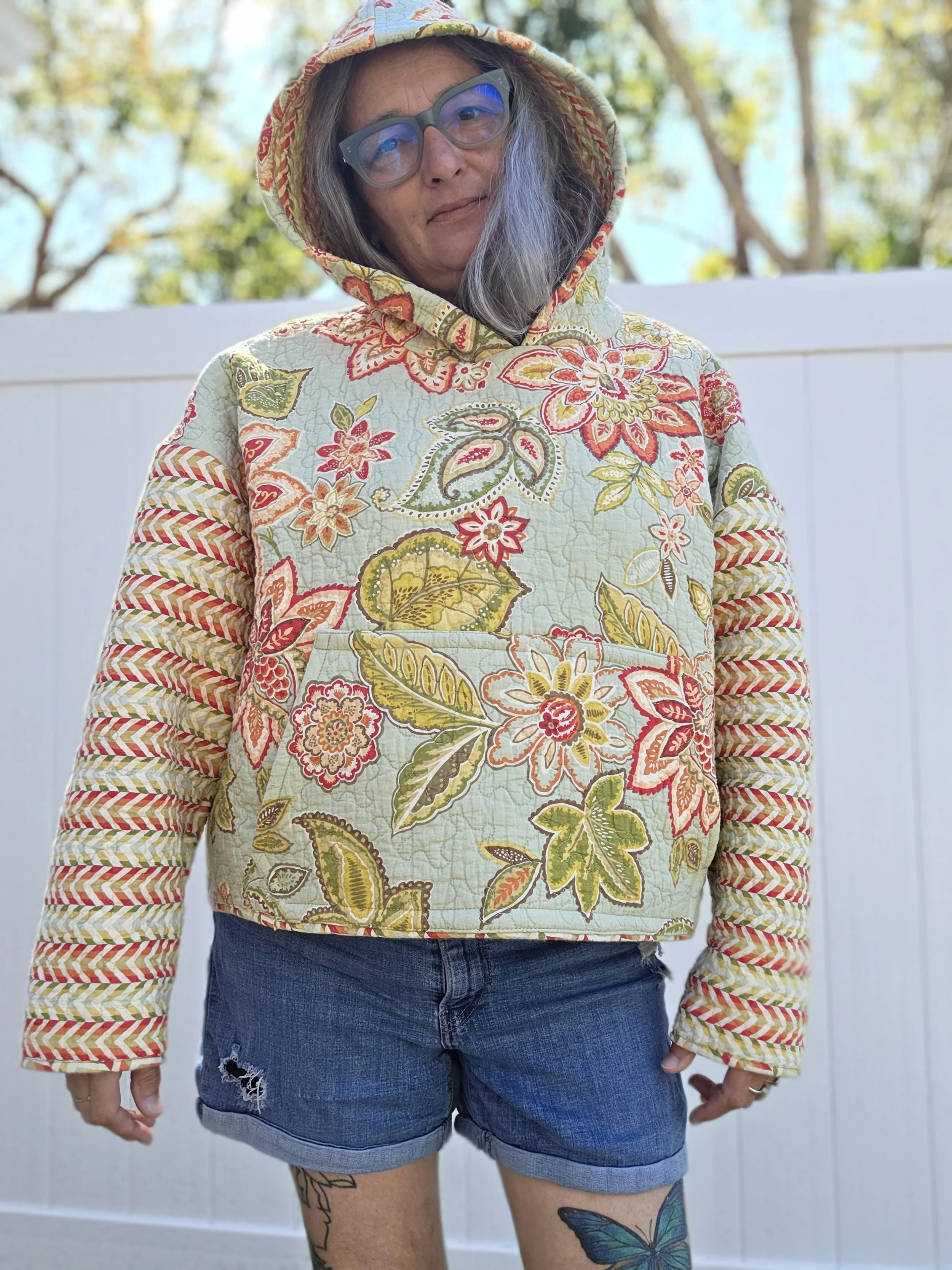 Bright Flowers Hoodie
