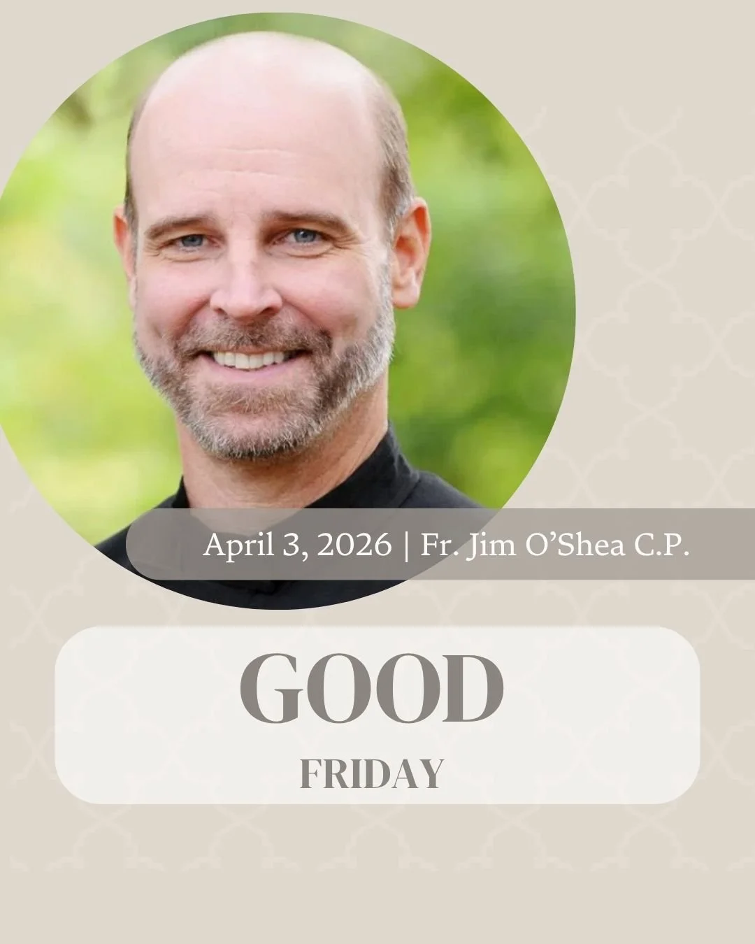 FR. O’ SHEA Reflection for GOOD FRIDAY