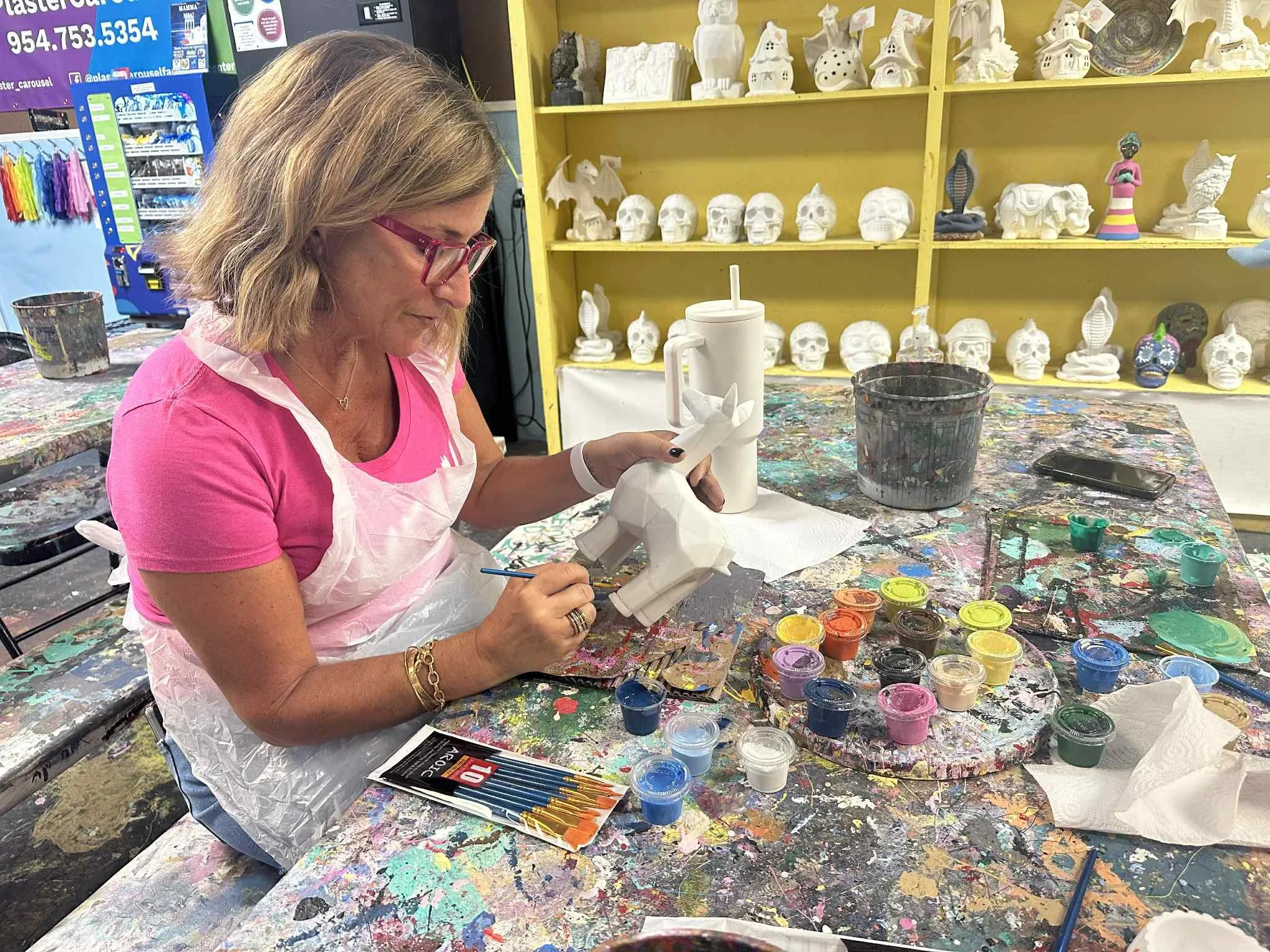 Plaster Carousel Fundraiser