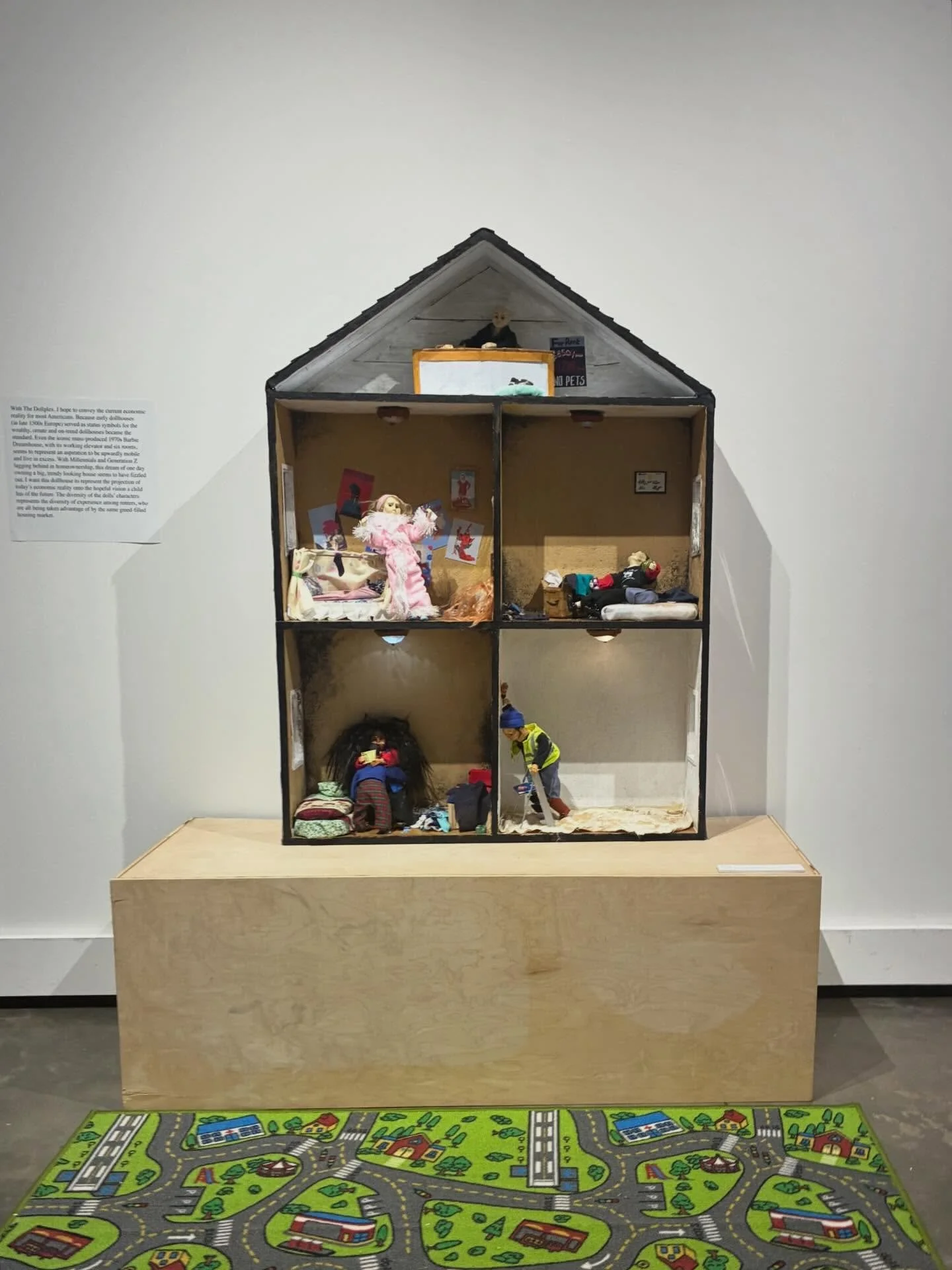 Another huge THANK YOU to everyone who did AND DIDN'T see The Dollplex this week, as part of the APSU BFA Studio Art Group Thesis Exhibition, 'Precious and Fragile Things' alongside Hope Link, Lily Goodowens @ligoodowensly , Melodie Moen @melodiemoen