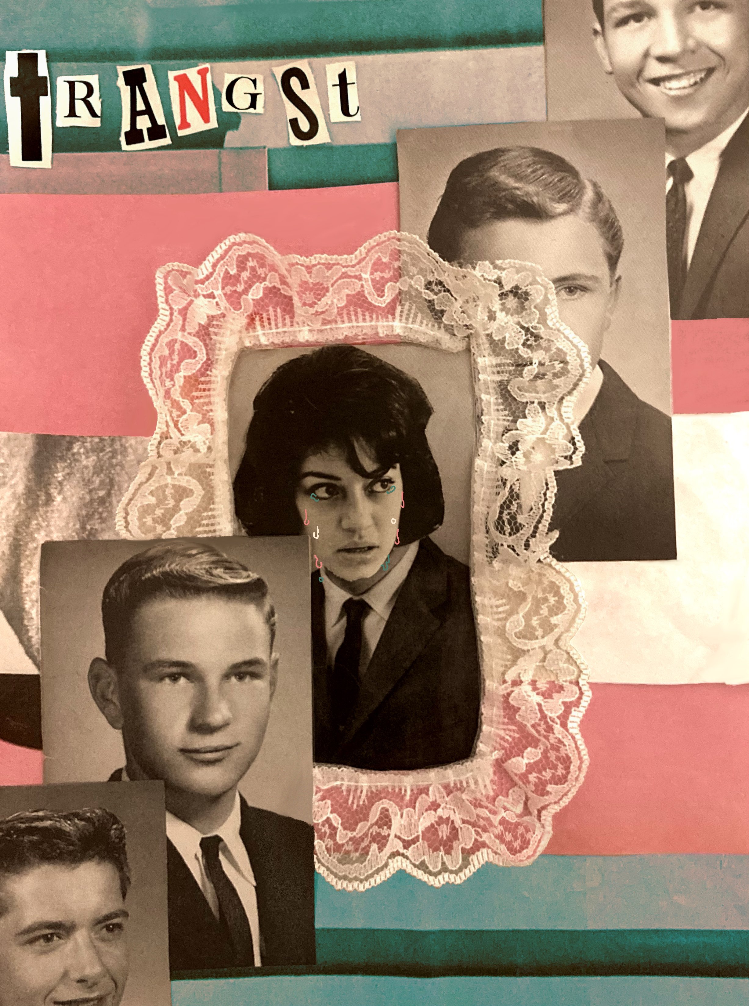 2021, collage with digital retouching