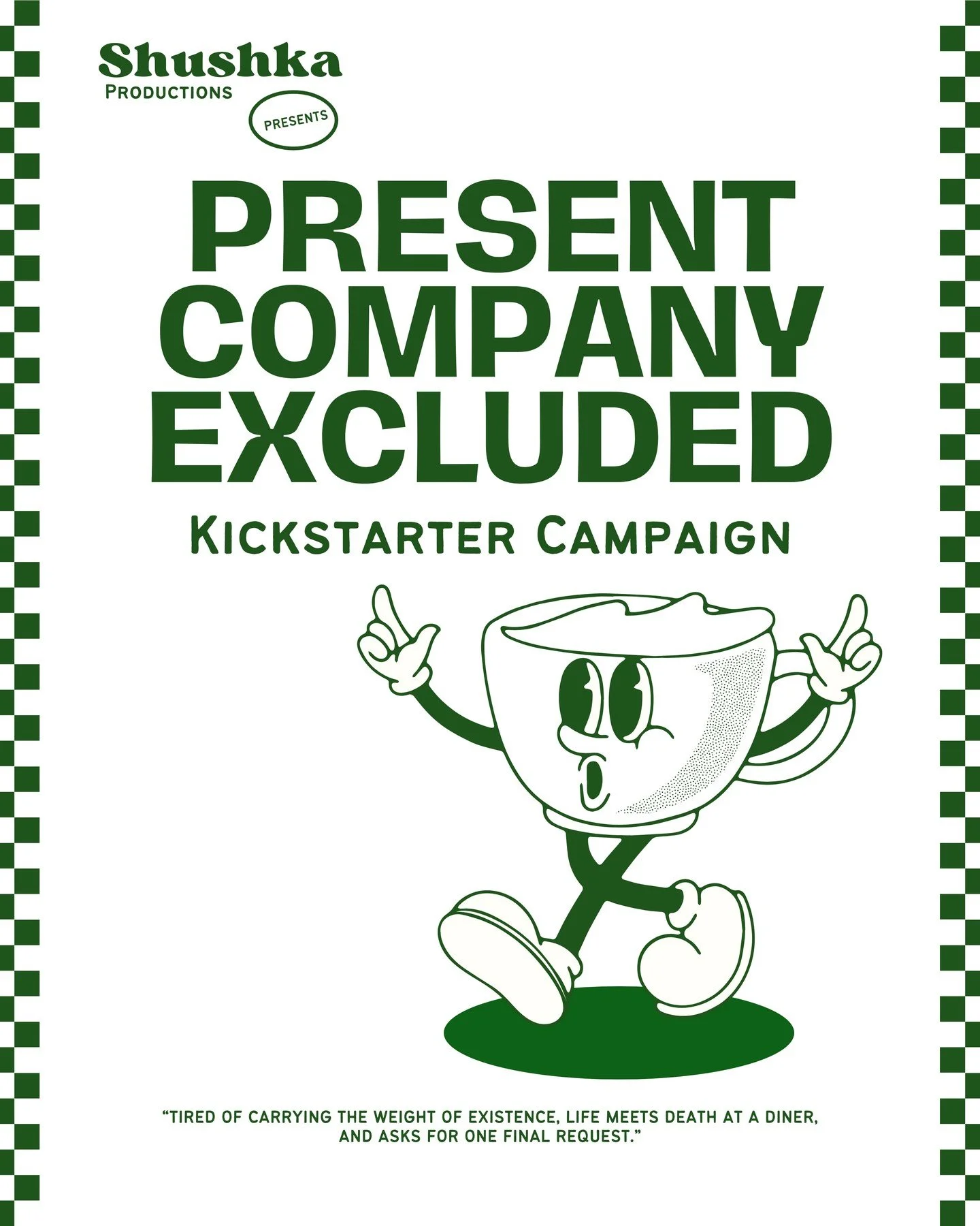 WE HIT OUR KICKSTARTER GOAL!!! Thank you to everyone who backed it you'll be reviving your exclusive gifts soon!