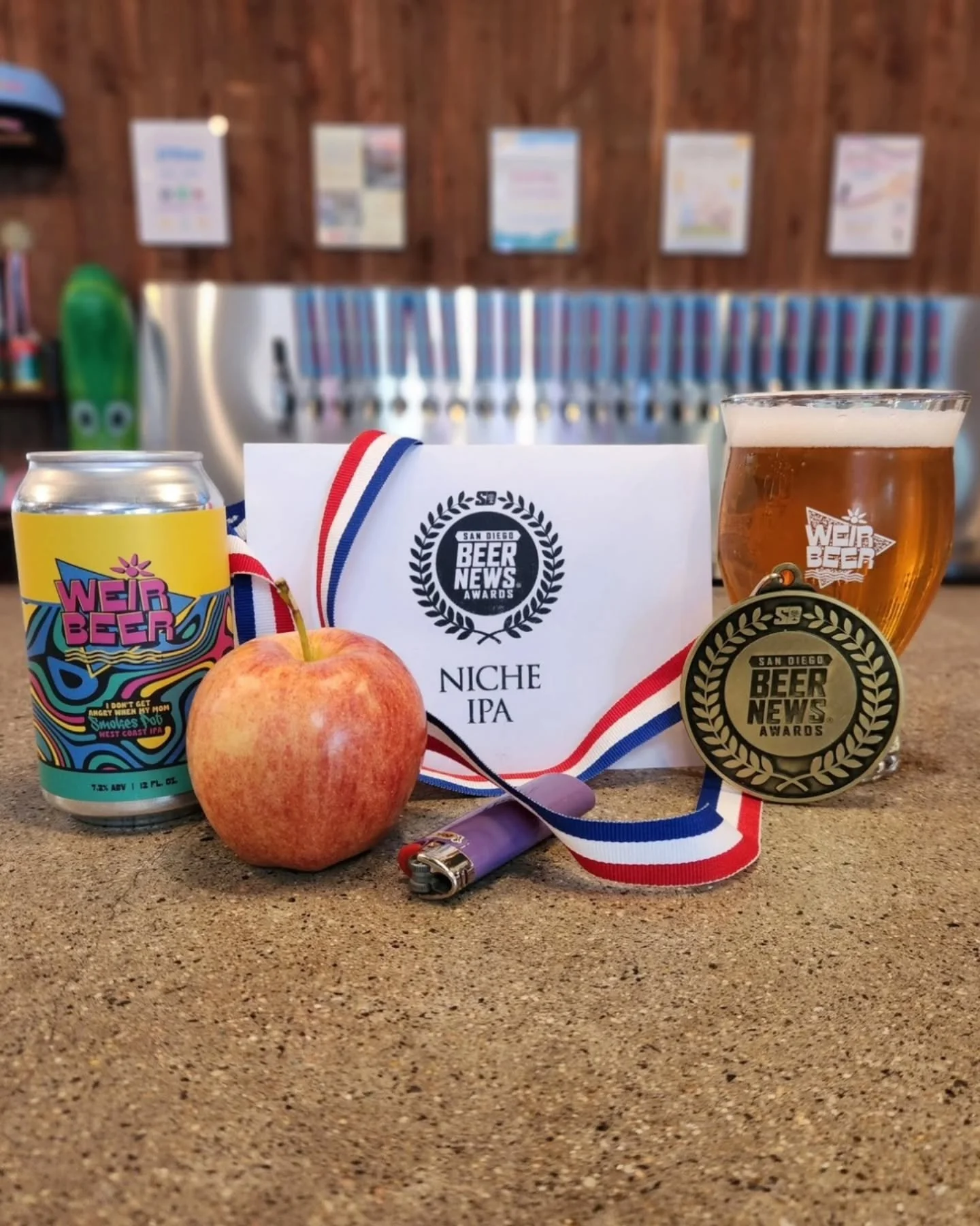 How 'about them apples?

@sdbeernews Awards was a radical evening! Our team celebrated with a GOLD Medal Win, a BRONZE Medal, and two HONORABLE MENTIONS, plus a special presentation for the NATE SOROKO COMMUNITY IMPACT AWARD by our Assistant Manager,
