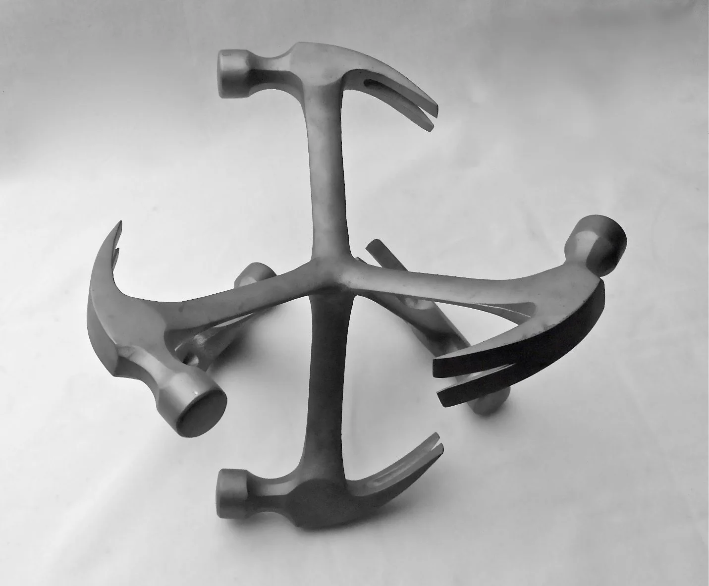 11 Fabricated Steel Hammers/ Intermediate Sculpture	2017	HWD 1x1x1 ft