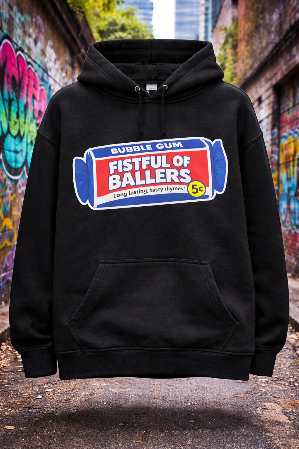 Ballers Bubble Gum Logo Hoodie