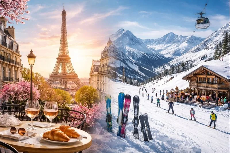 Chic Streets, Steep Slopes. Paris to the French Alps 2026