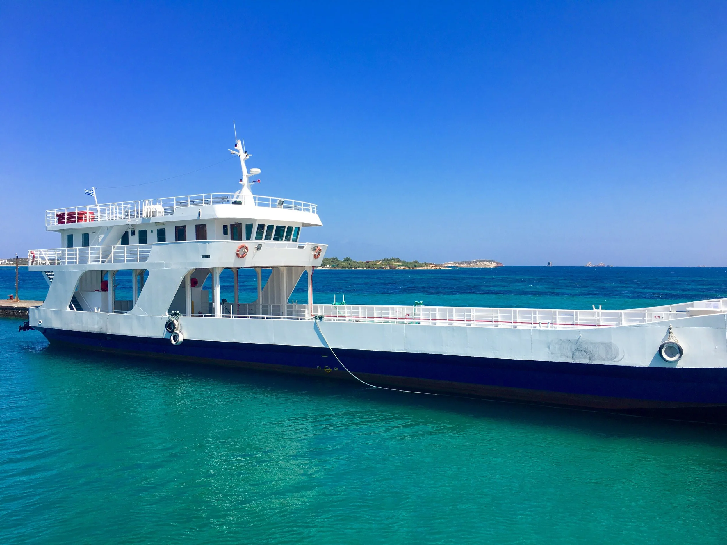 ferry to antiparos