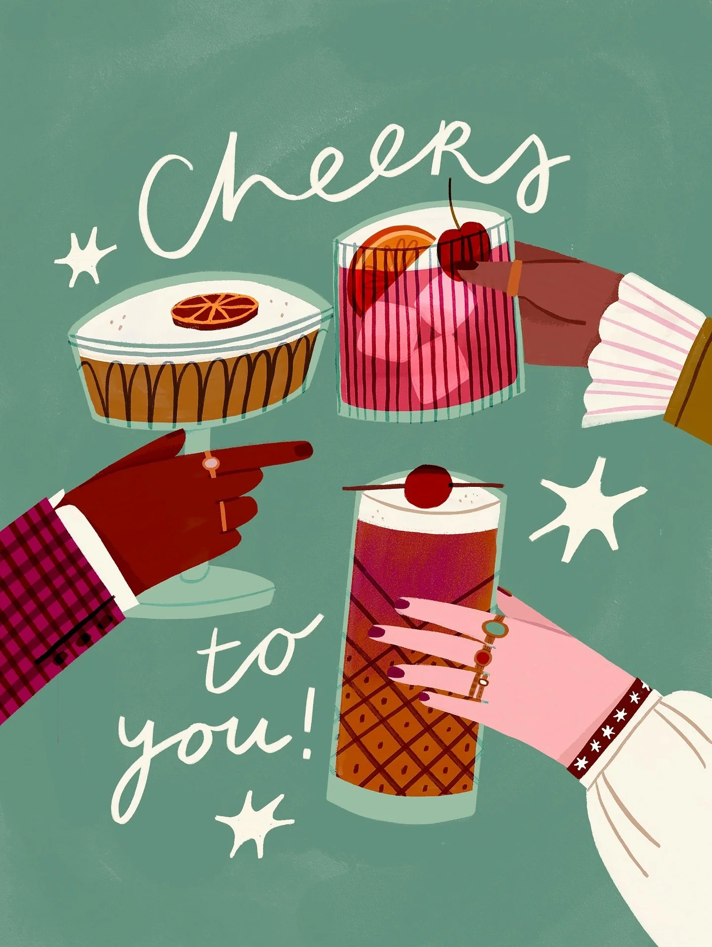 ✷ DAY 29: Sour ✷ Cheers to my favorite kind of sour! 🥂   #peachtober2025 #peachtobersour #peachtober25sour #peachtober25 #peachtober @peachtober #illustration #foodillustration