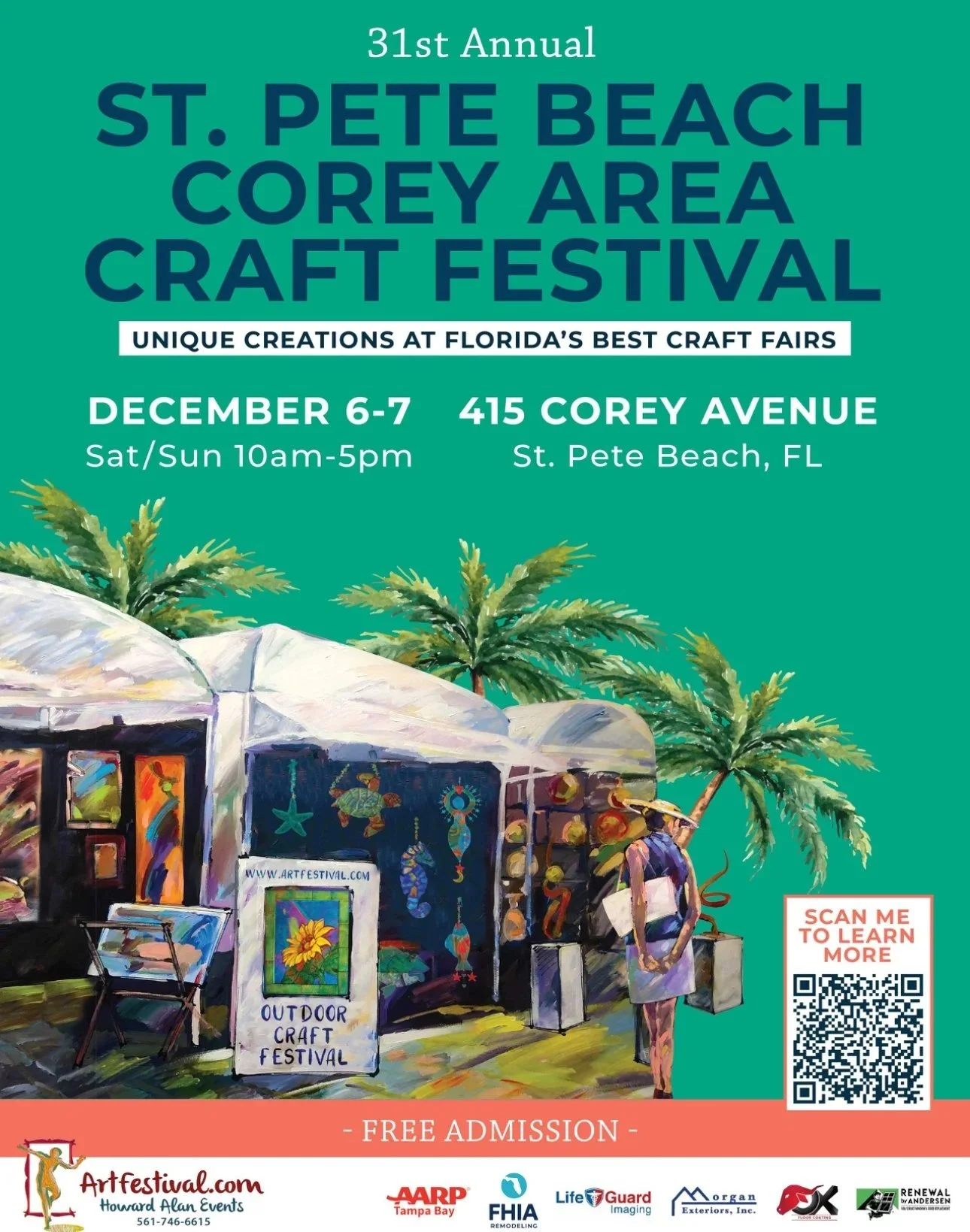 St Pete Beach Corey Area Craft Festival