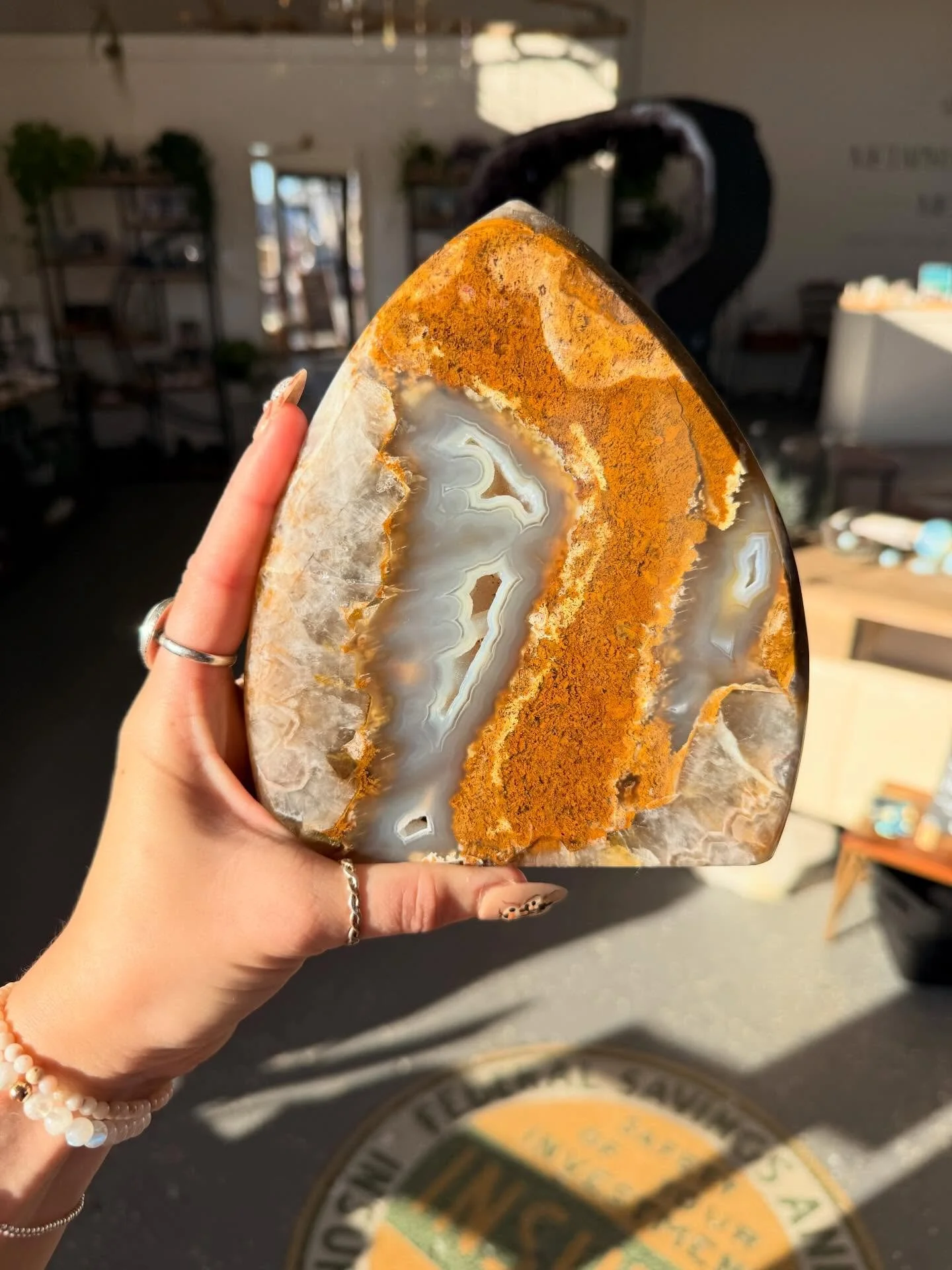 Charging my crystal. And myself. And my credit card 😂  Some of my favorite things to do.🤷🏼&zwj;♀️😅