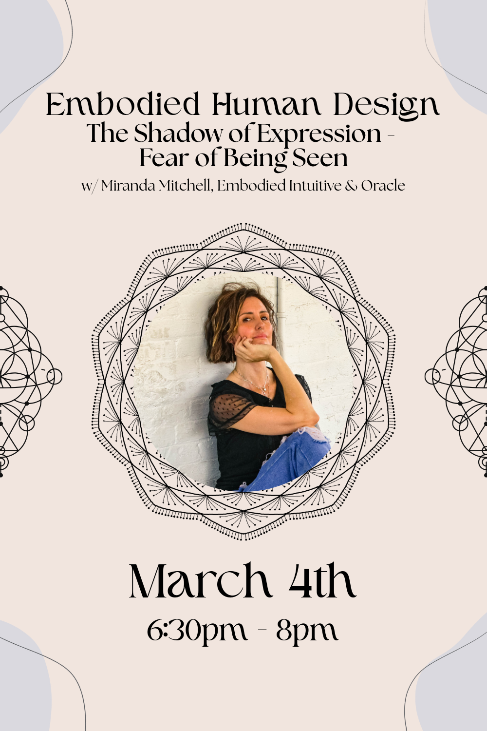 Embodied Human Design: The Shadow of Expression - Fear of Being Seen