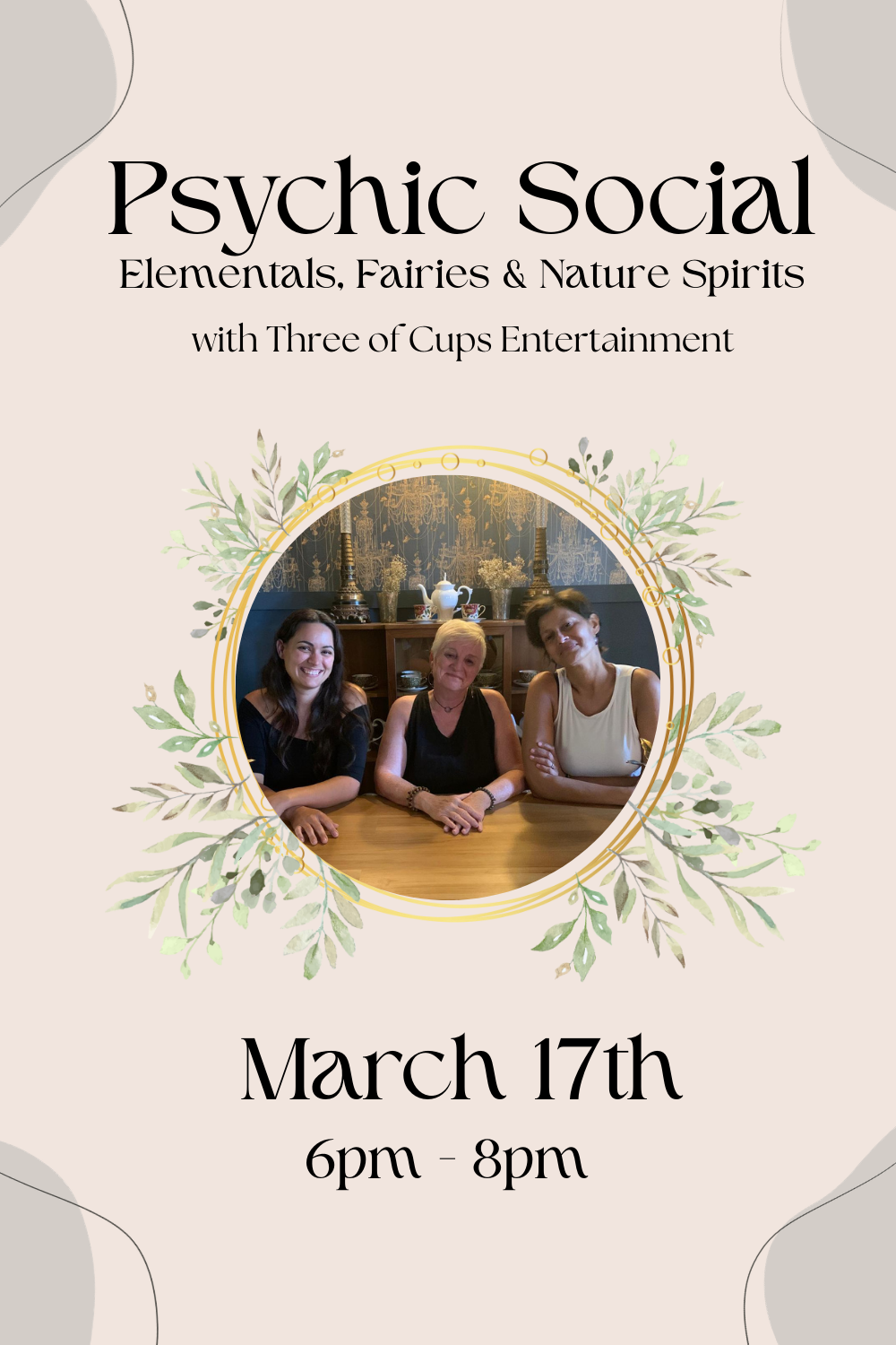 Psychic Social- Elementals, Fairies, and Nature Spirits