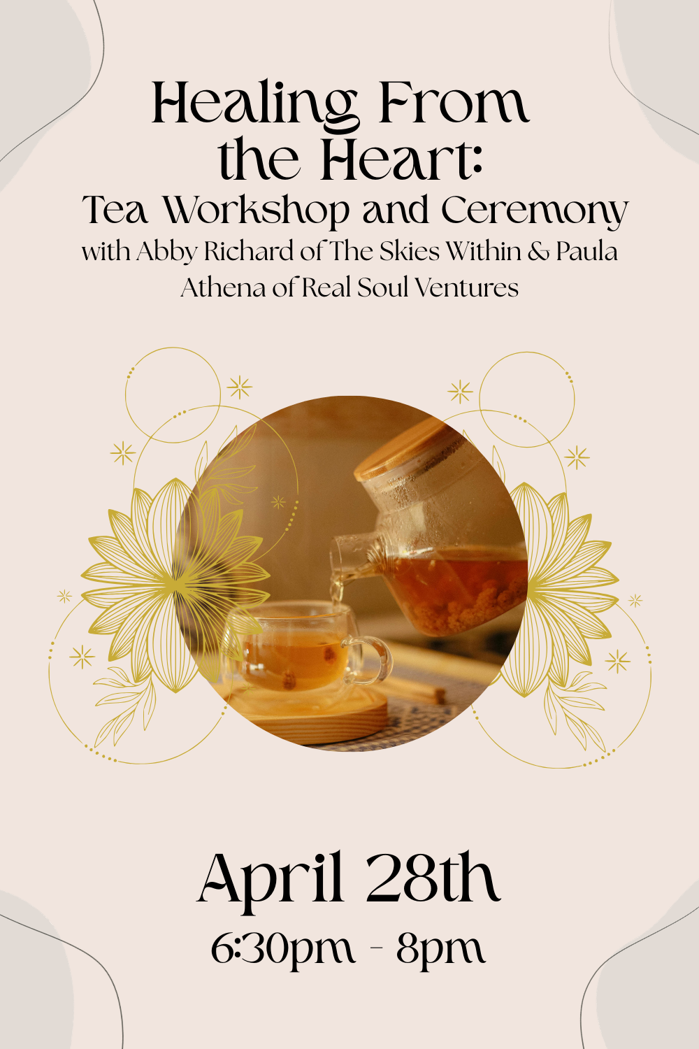 Healing From the Heart: Tea Workshop & Ceremony