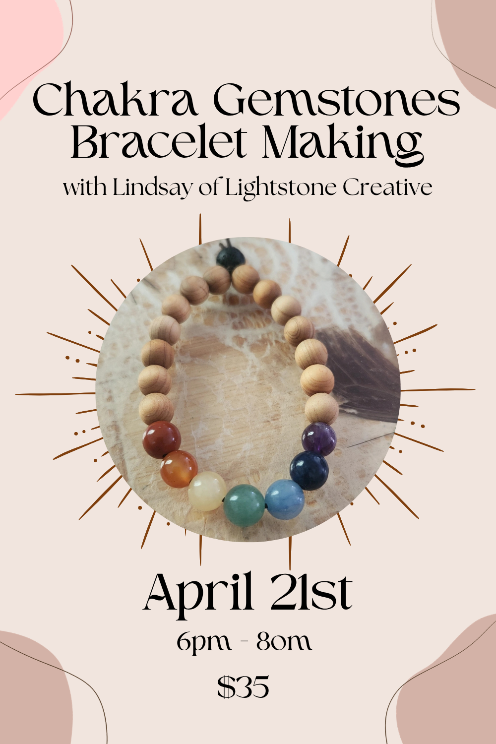 Chakra Gemstones Bracelet Making